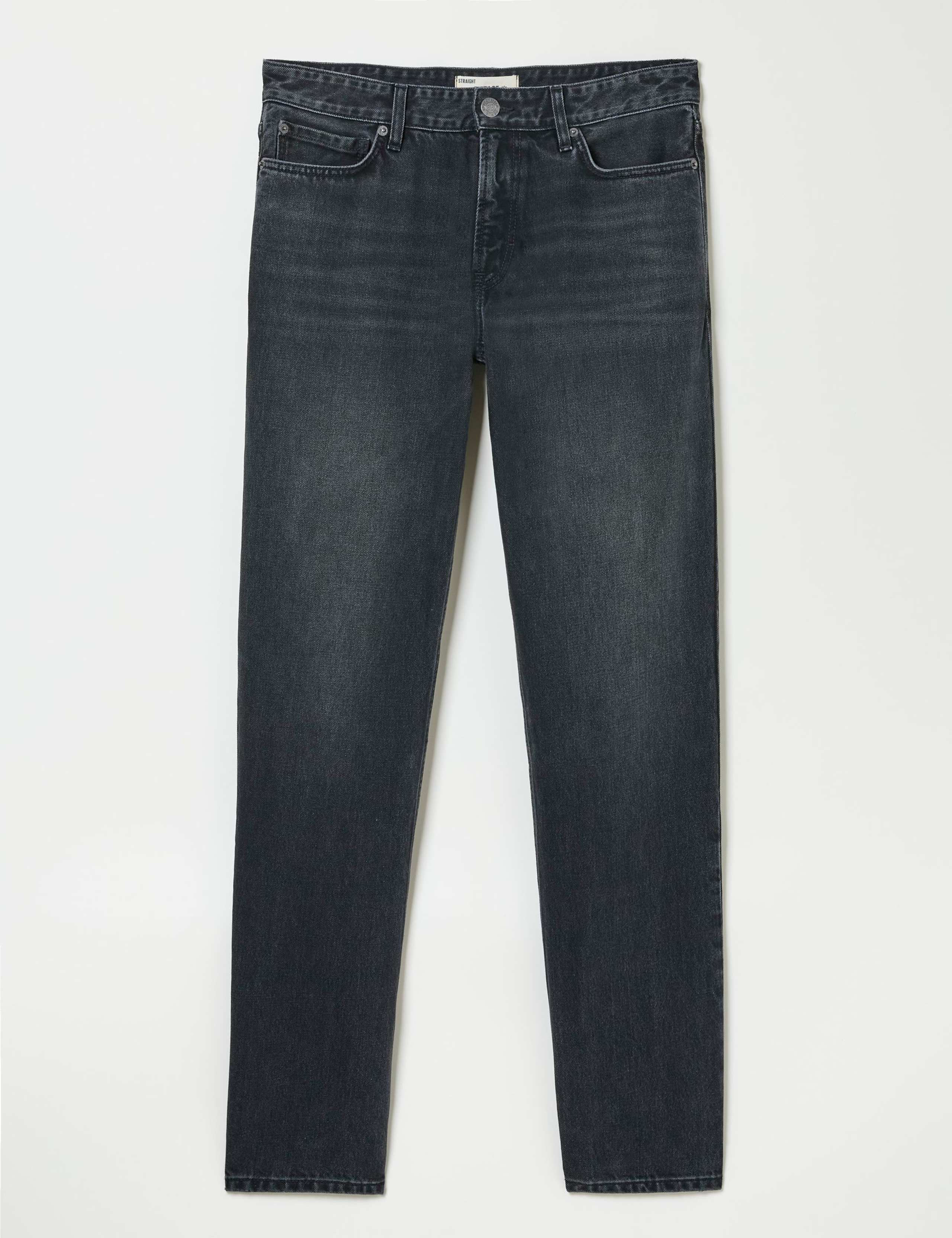 Straight Fit 5 Pocket Rigid Jeans 2 of 5