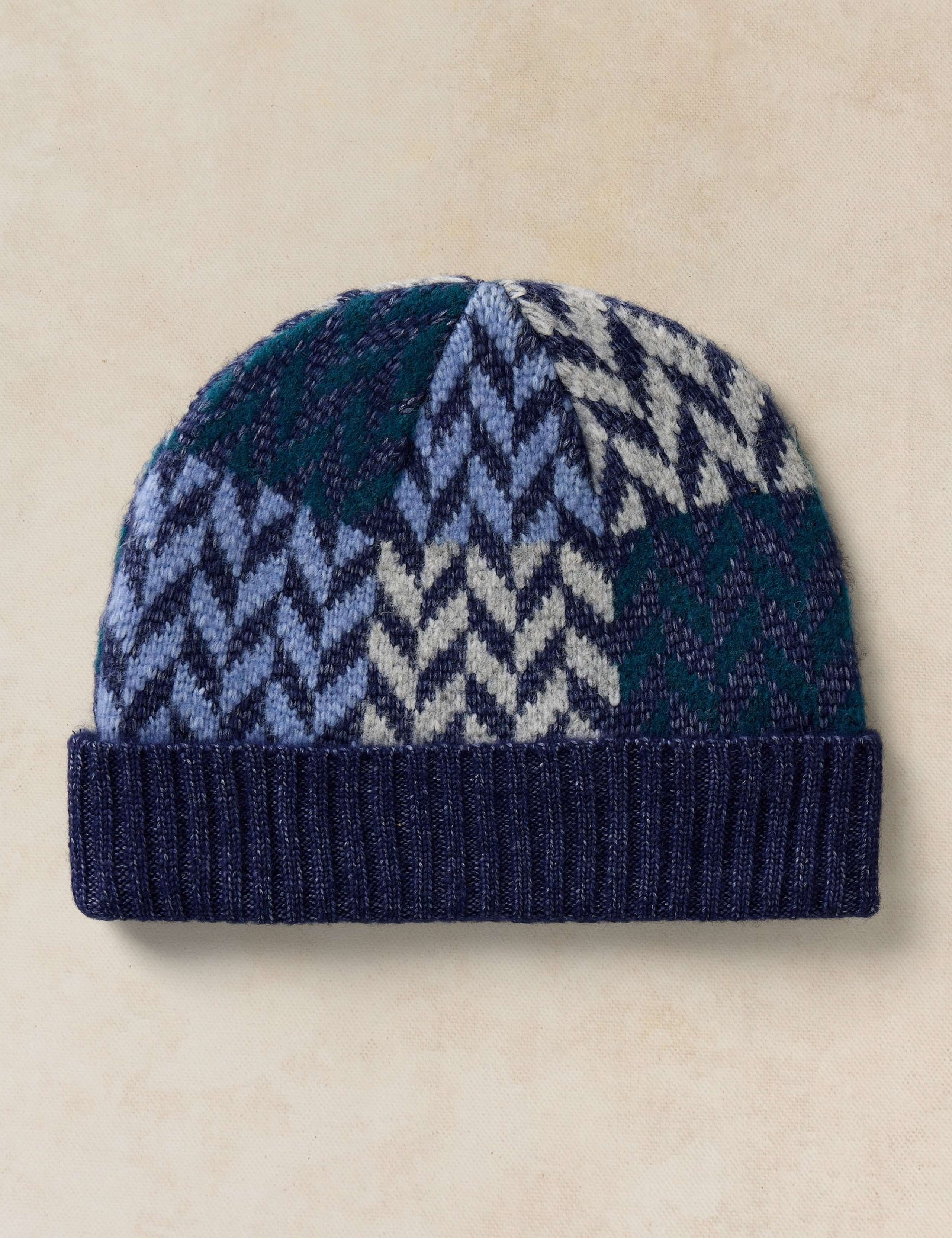 Stitch Detail Beanie Hat 2 of 2