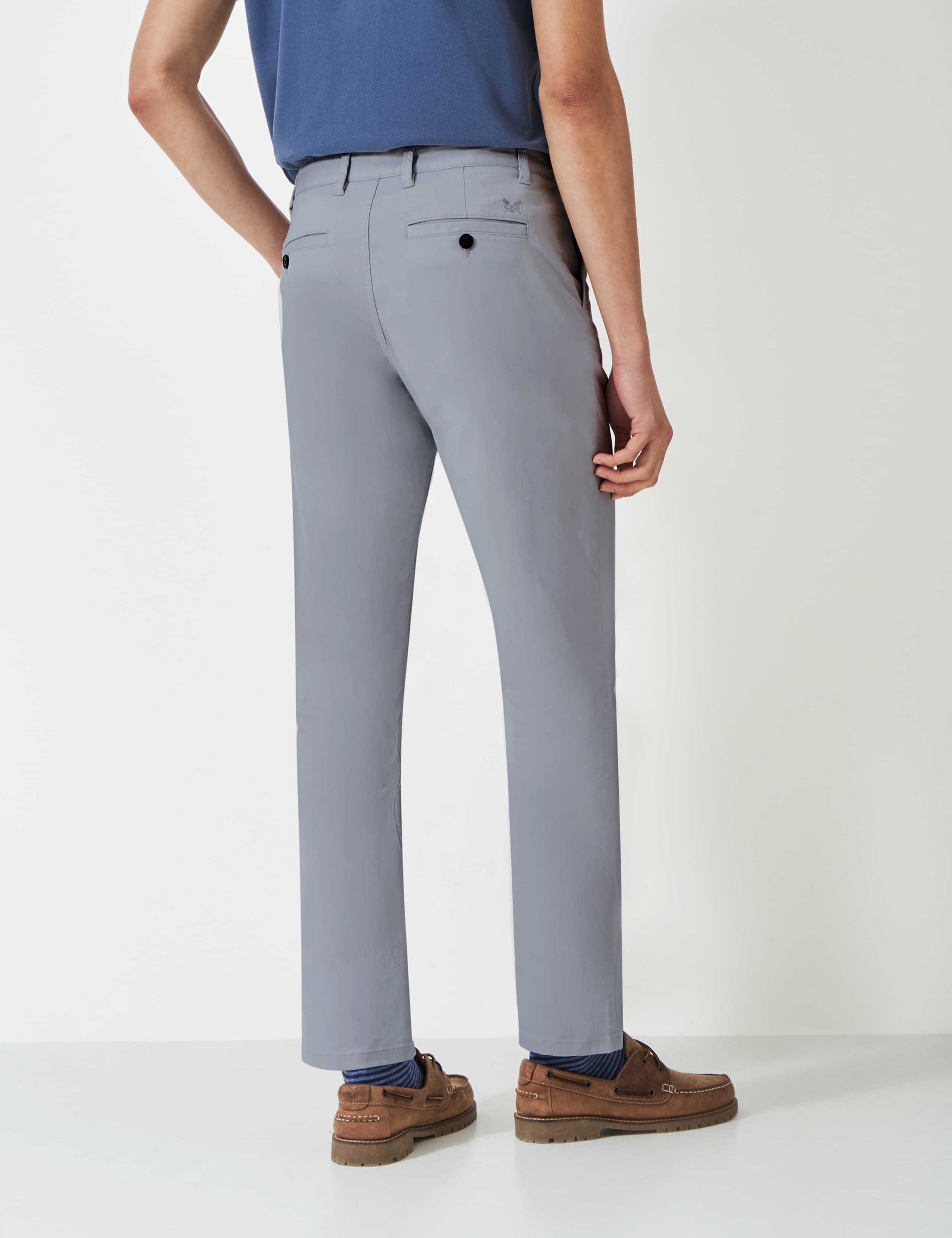 Regular Fit Cotton Rich Straight Chinos 4 of 5