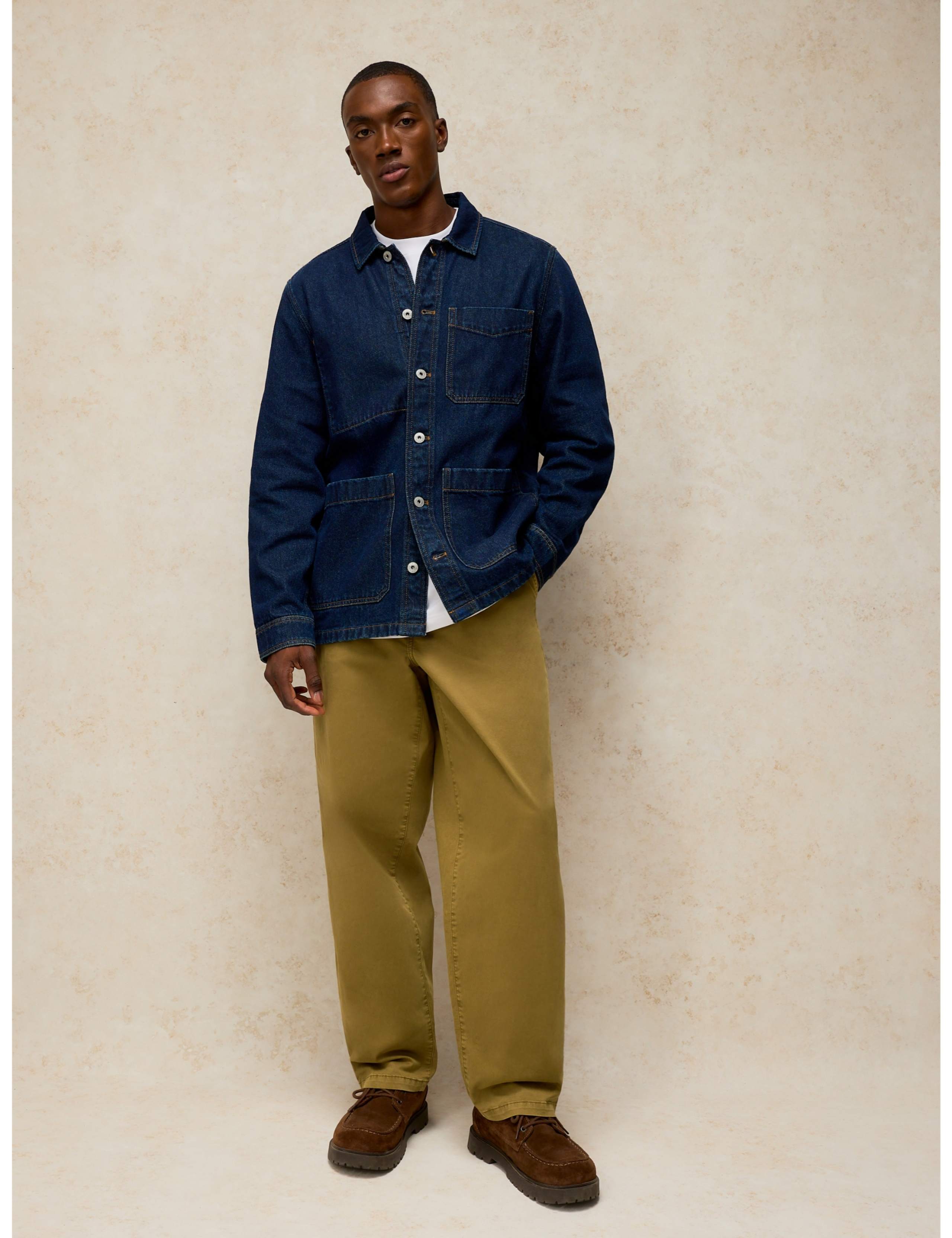 Pure Cotton Denim Workwear Jacket 4 of 6