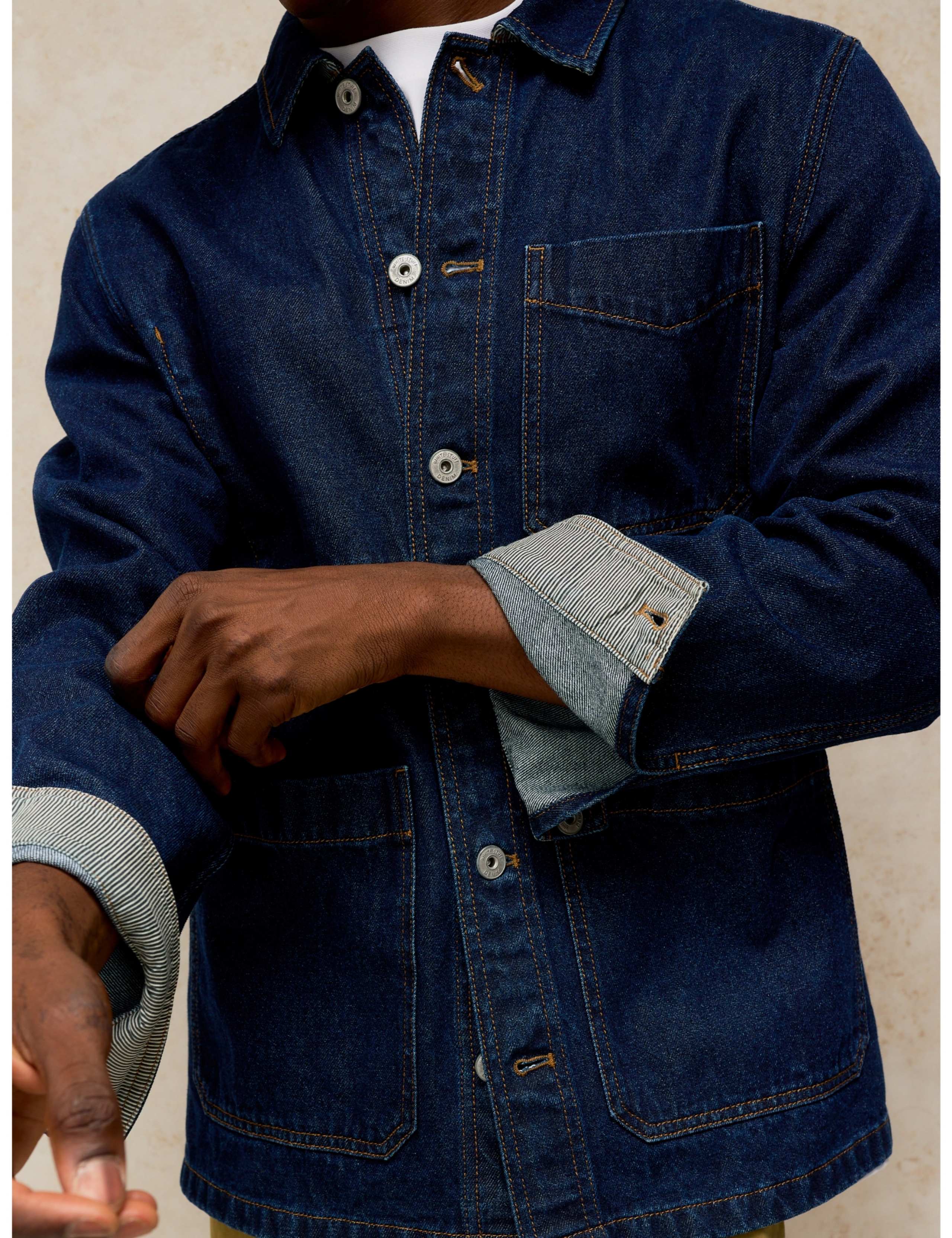 Pure Cotton Denim Workwear Jacket 5 of 6