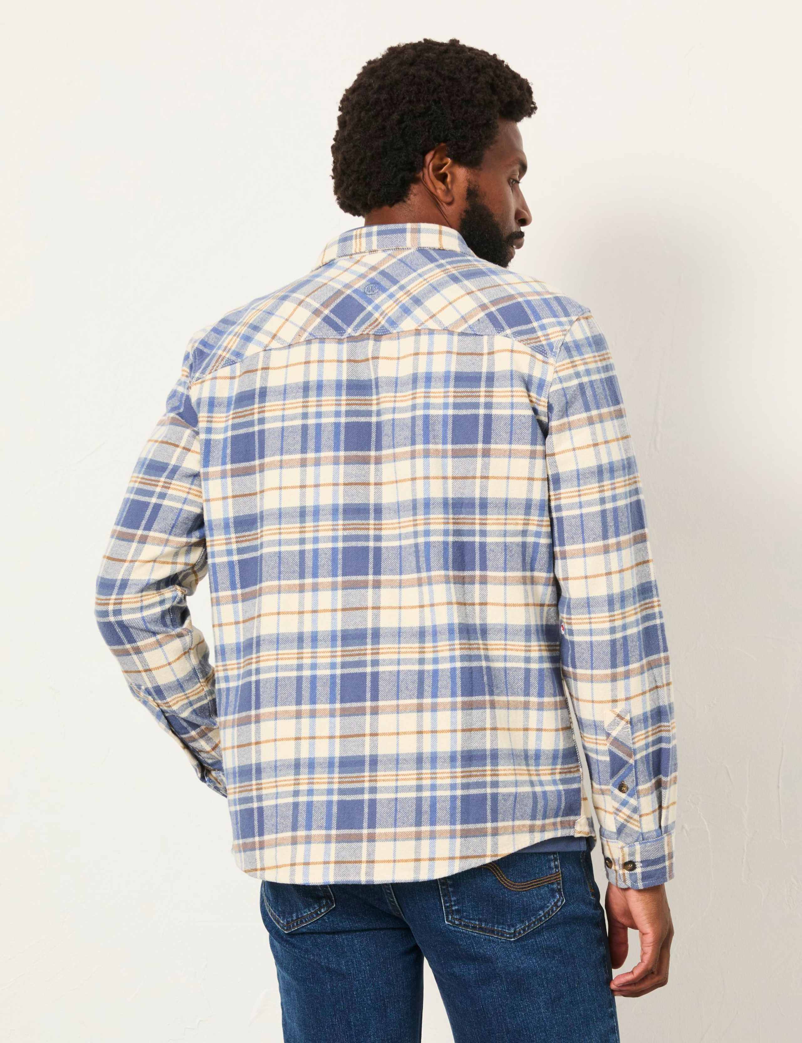Pure Cotton Checked Shirt 4 of 5