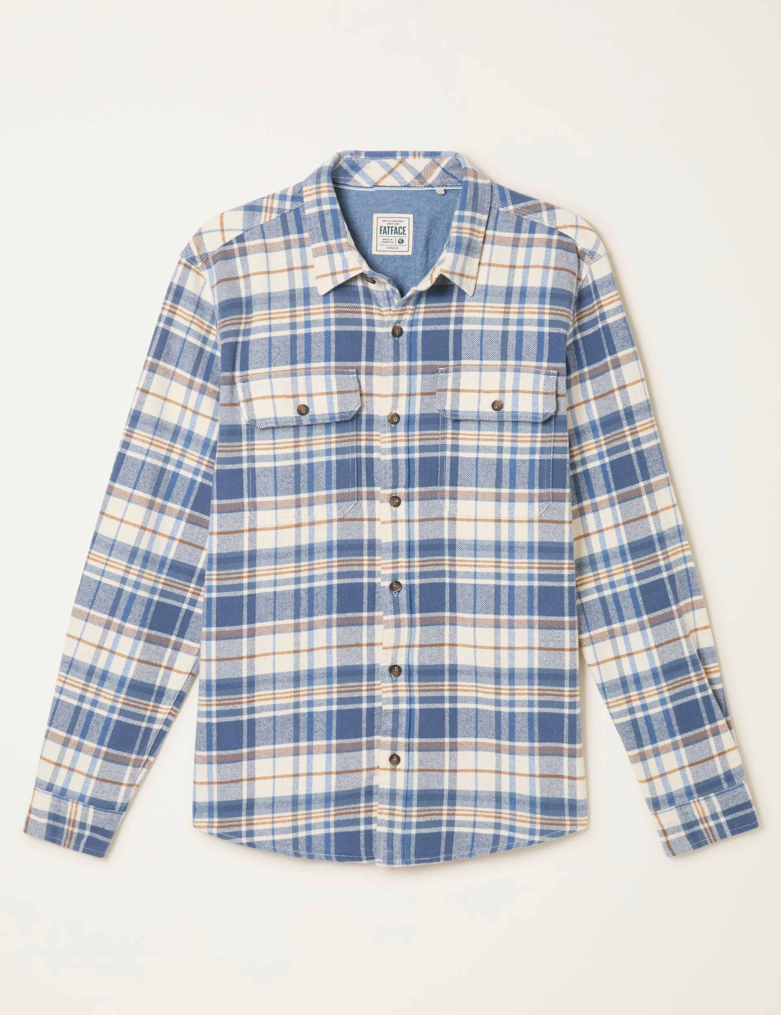 Pure Cotton Checked Shirt 2 of 5