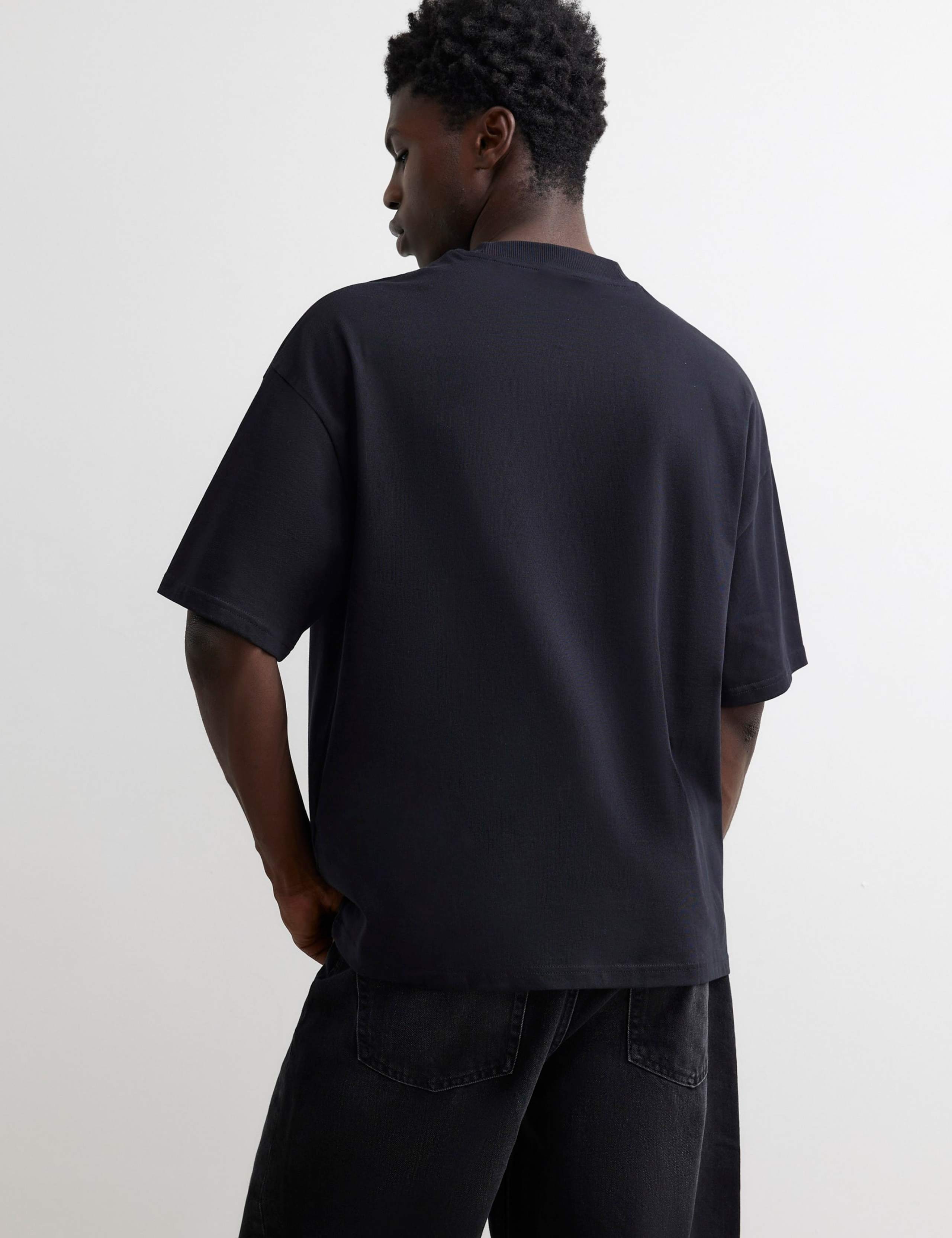 Oversized Heavyweight Cotton T-Shirt 5 of 7