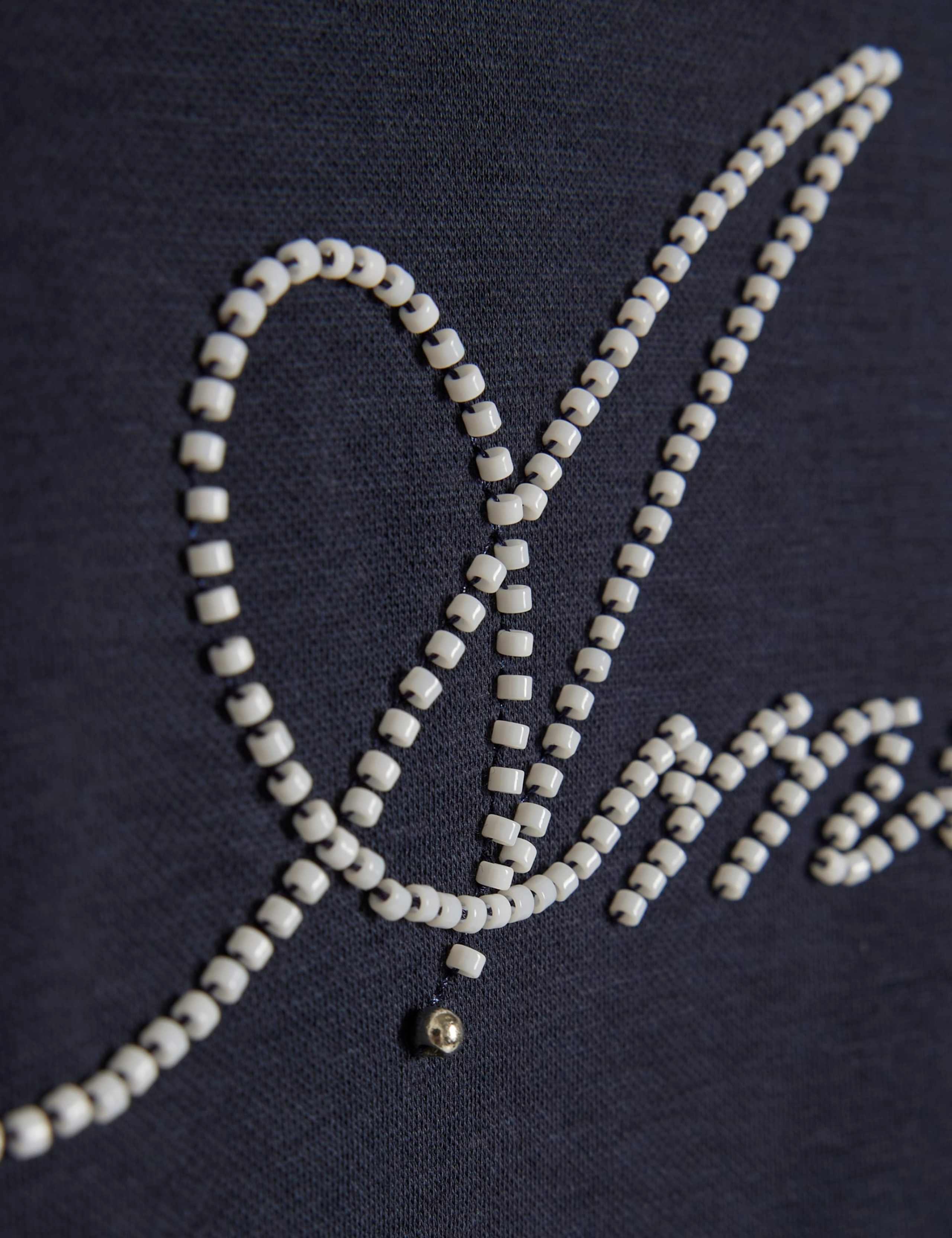 Cotton Beaded T-Shirt 5 of 6