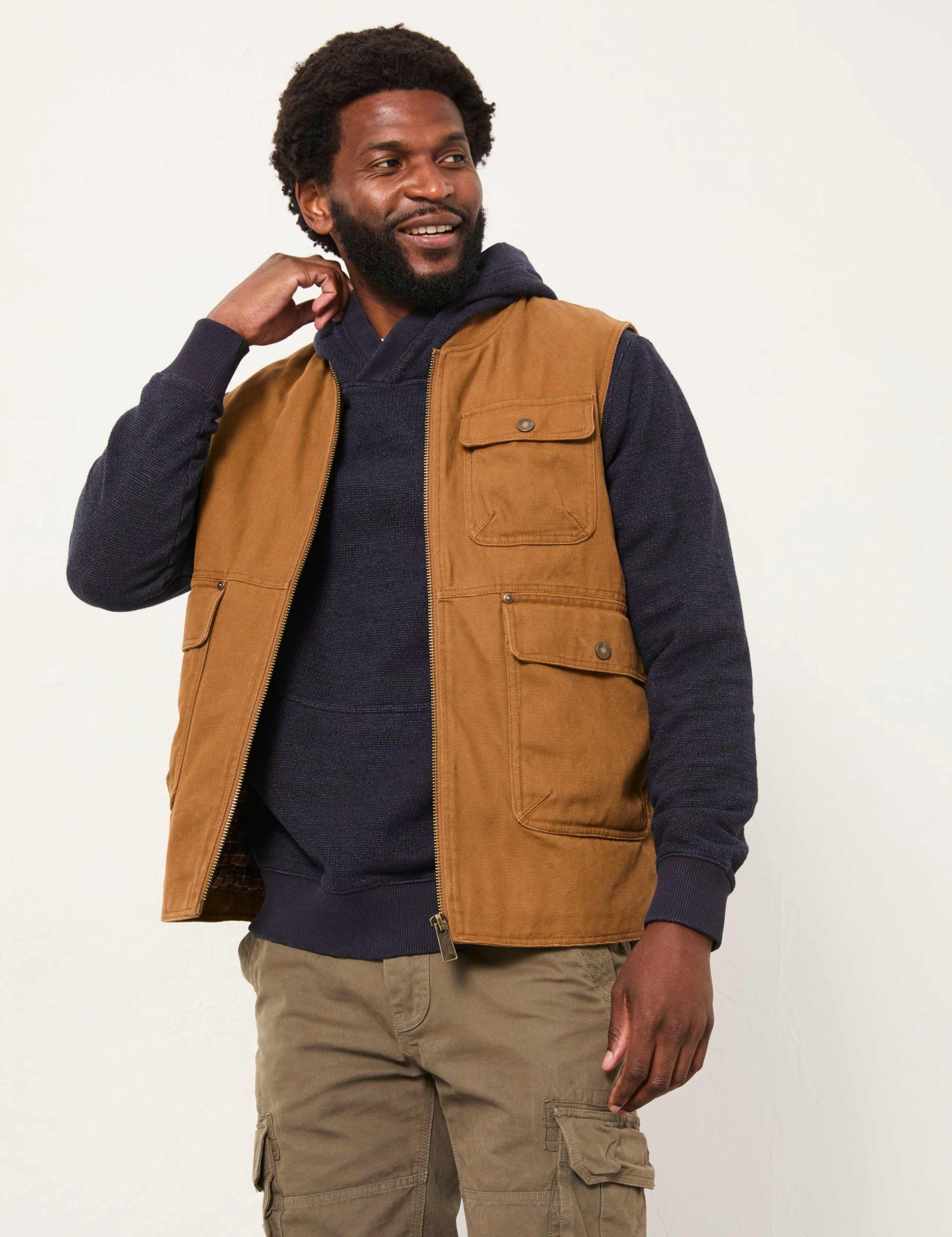 Pure Cotton Utility Gilet 3 of 6