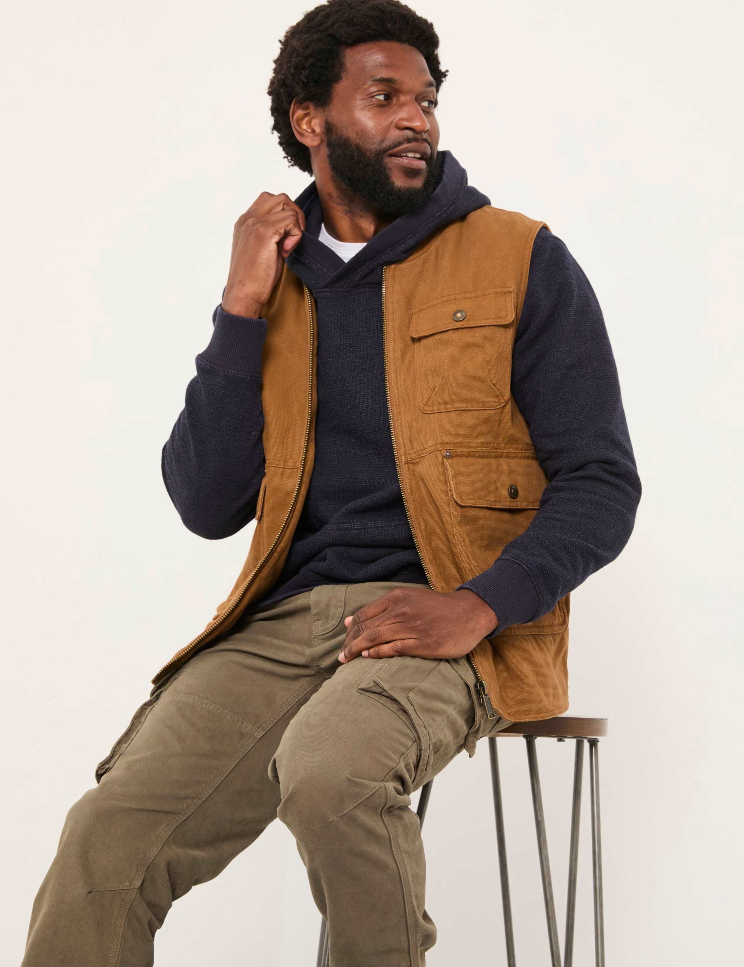 Pure Cotton Utility Gilet 4 of 6