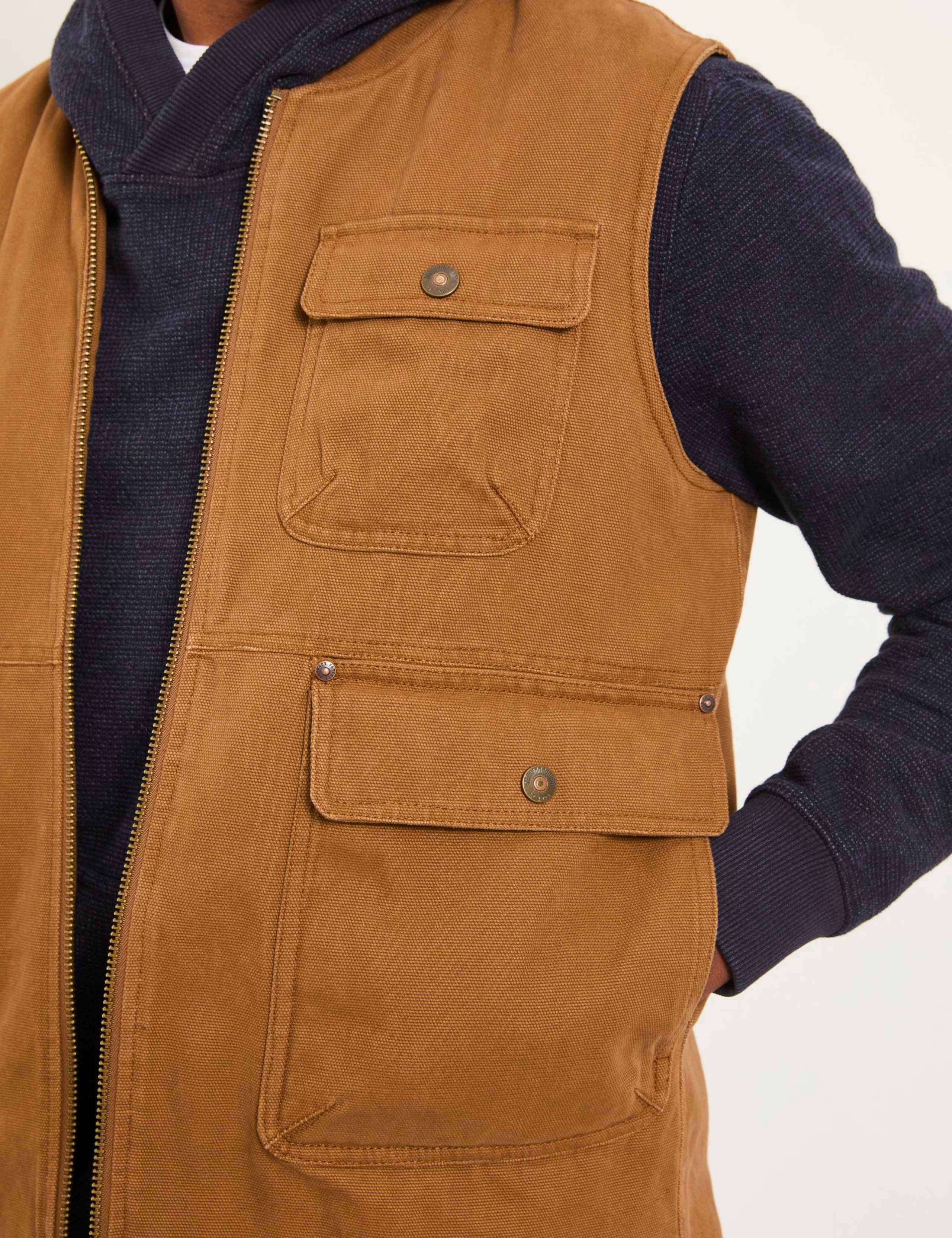 Pure Cotton Utility Gilet 6 of 6