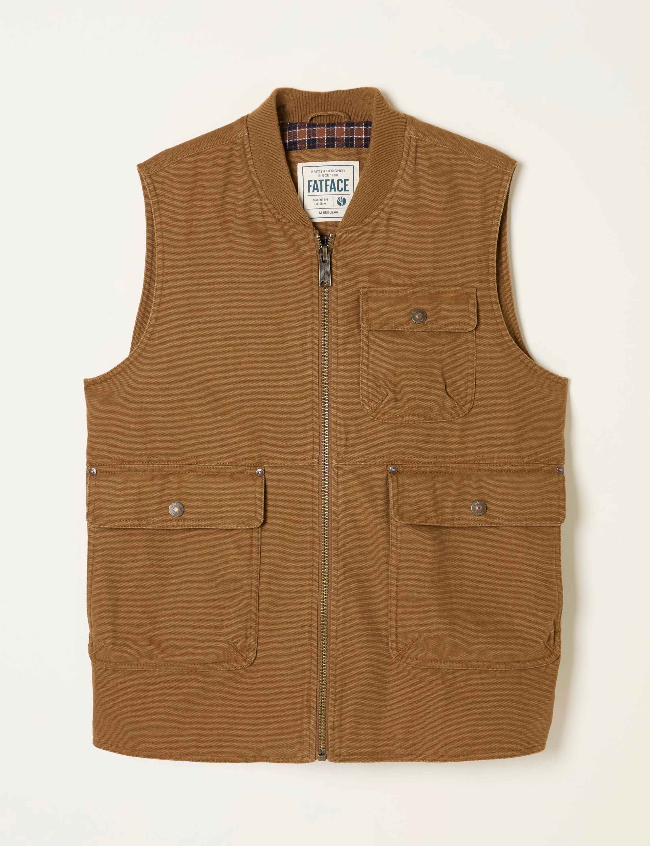 Pure Cotton Utility Gilet 2 of 6