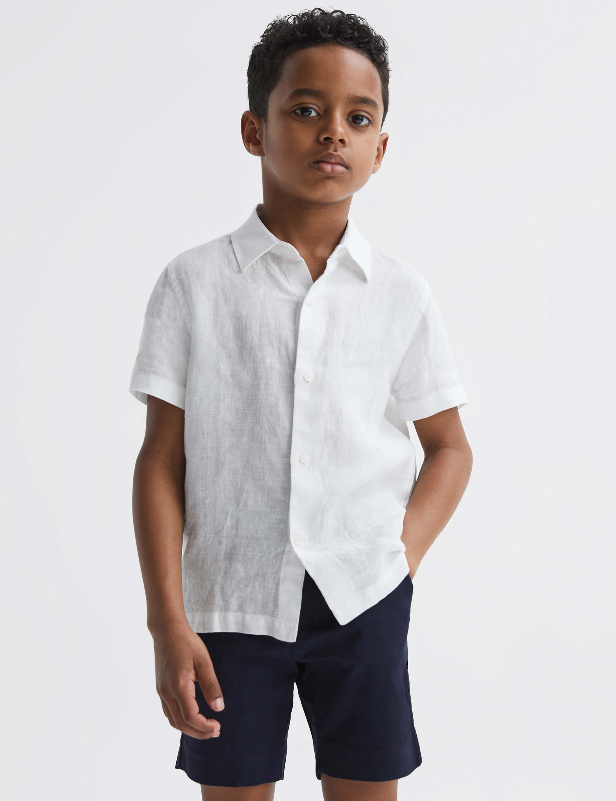 Pure Linen Shirt (3-14 Yrs) 4 of 7