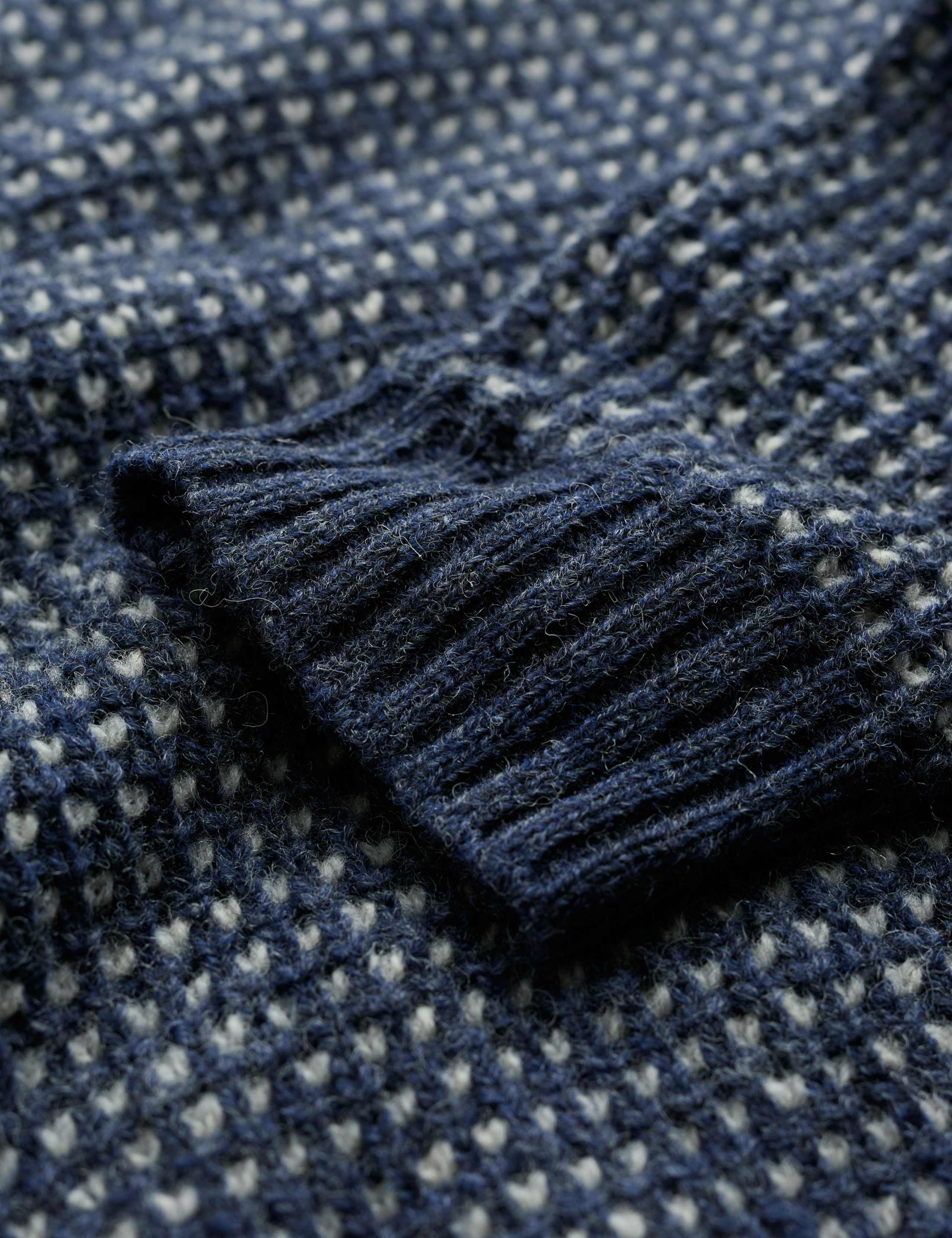 Pure Wool Cable Crew Neck Jumper 5 of 5