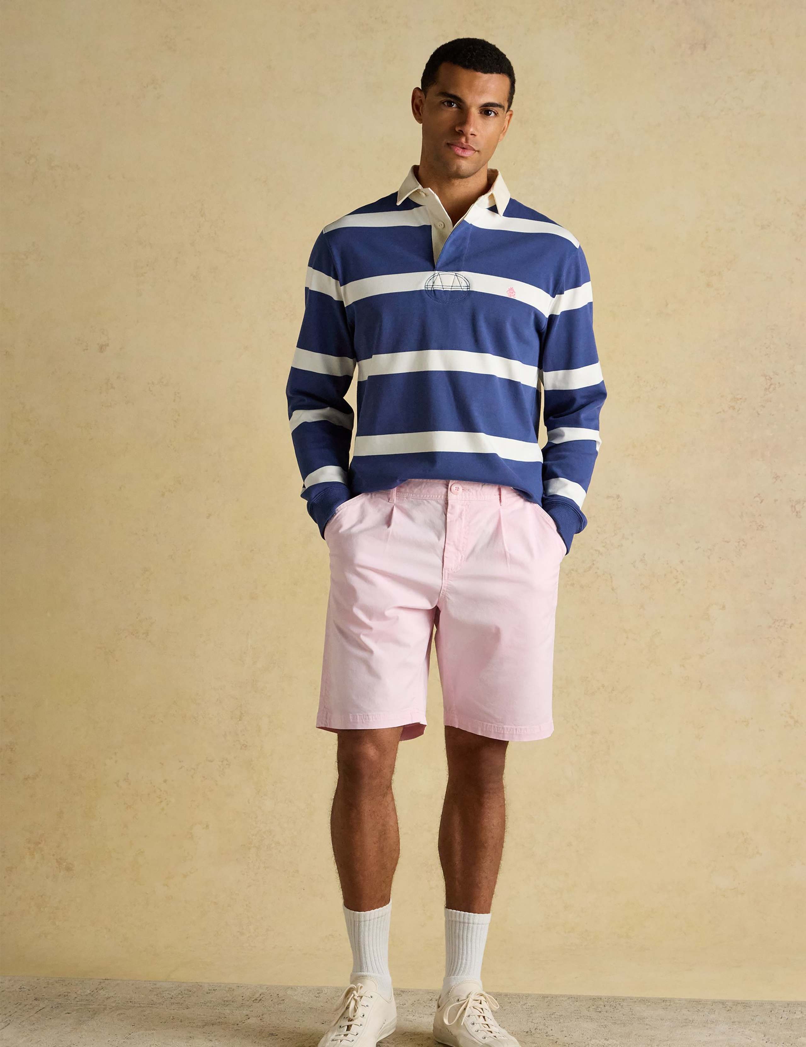 Relaxed Fit Cotton Rich Chino Shorts 1 of 7