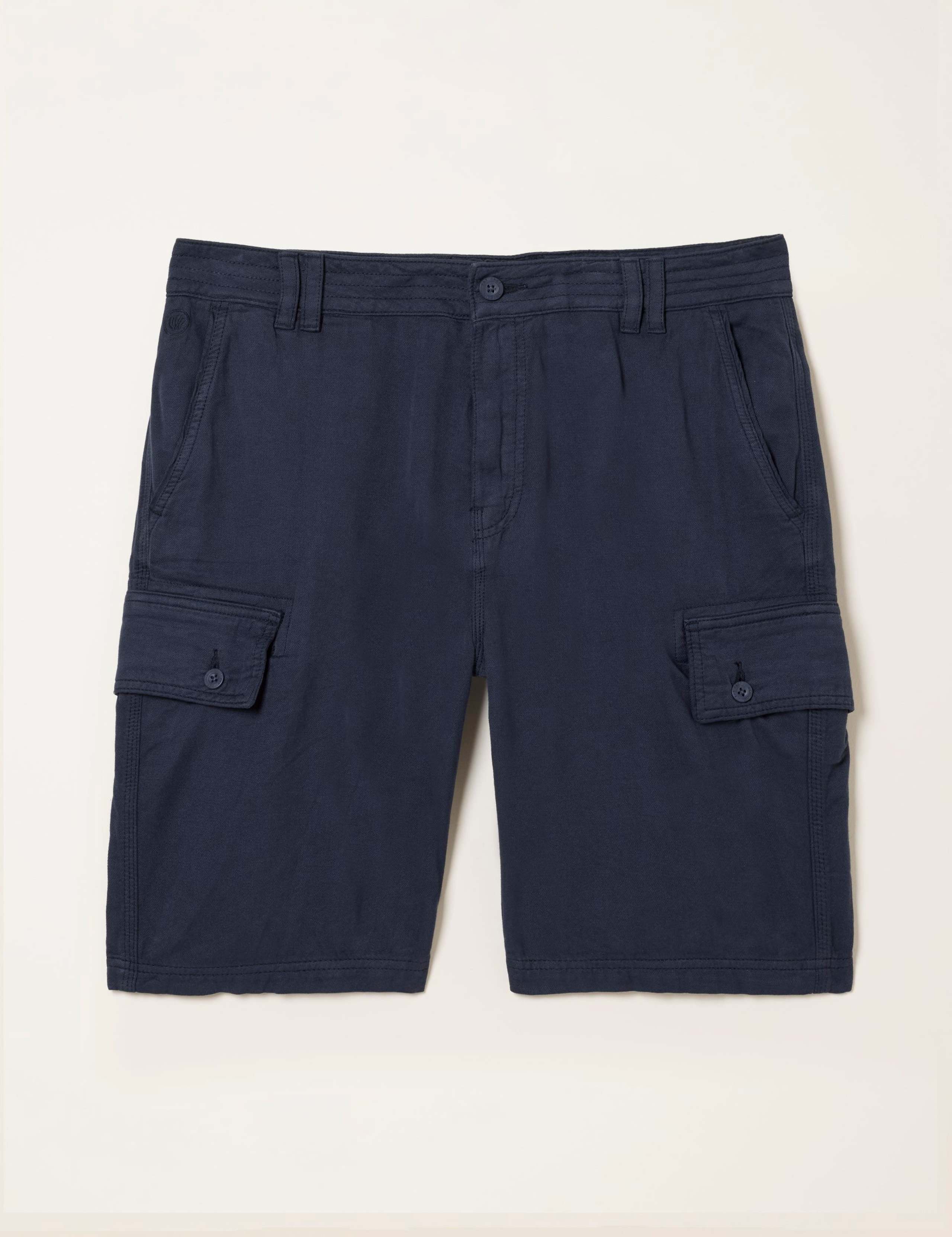 Relaxed Fit Pure Cotton Cargo Shorts 2 of 6