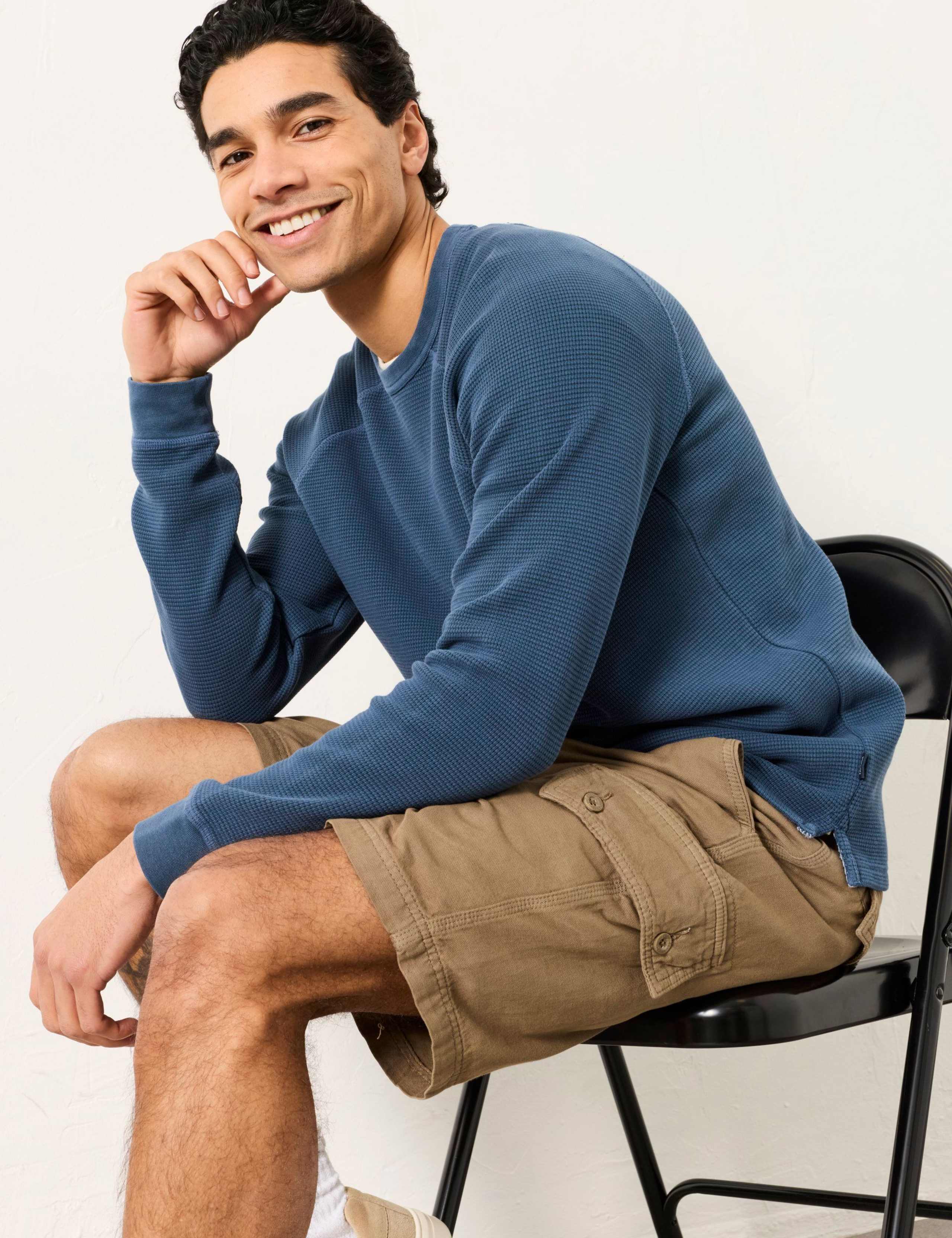 Relaxed Fit Pure Cotton Cargo Shorts 5 of 5