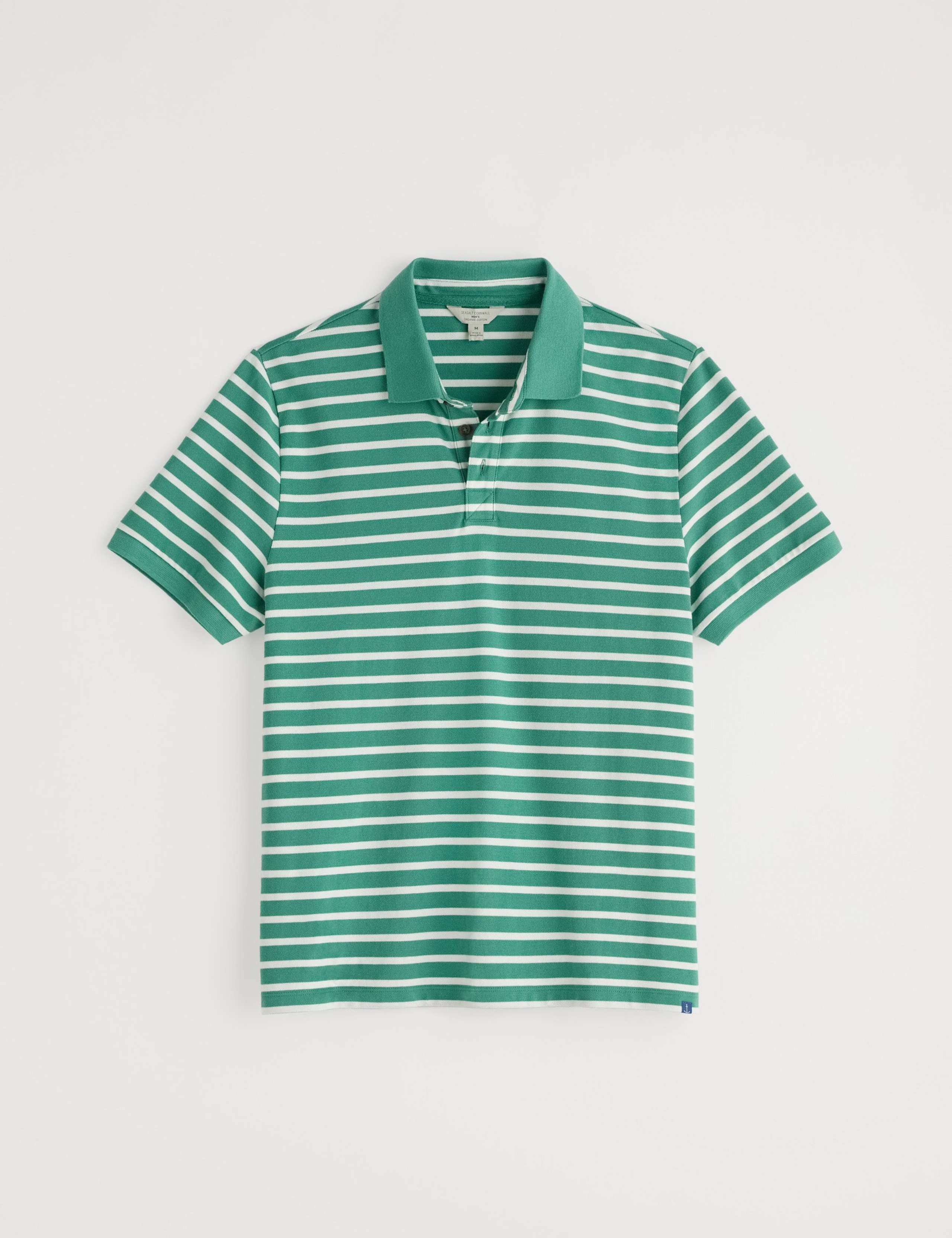 Pure Cotton Striped Polo Shirt 2 of 4