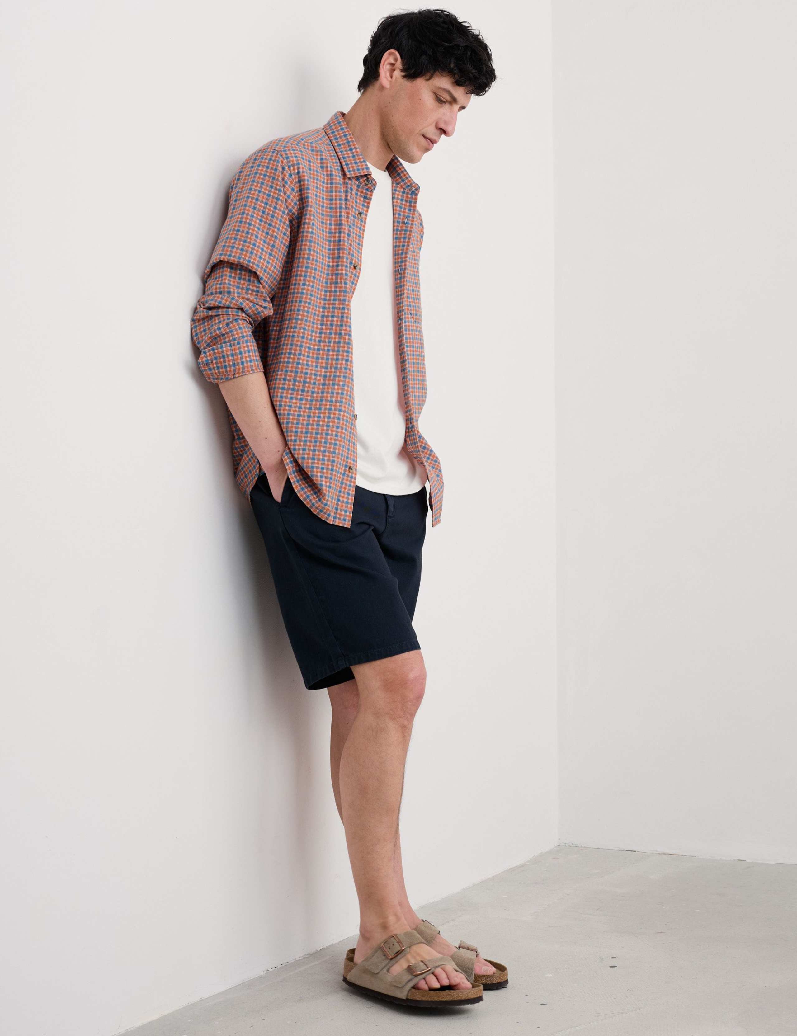 Regular Fit Pure Cotton Check Flannel Shirt 3 of 4