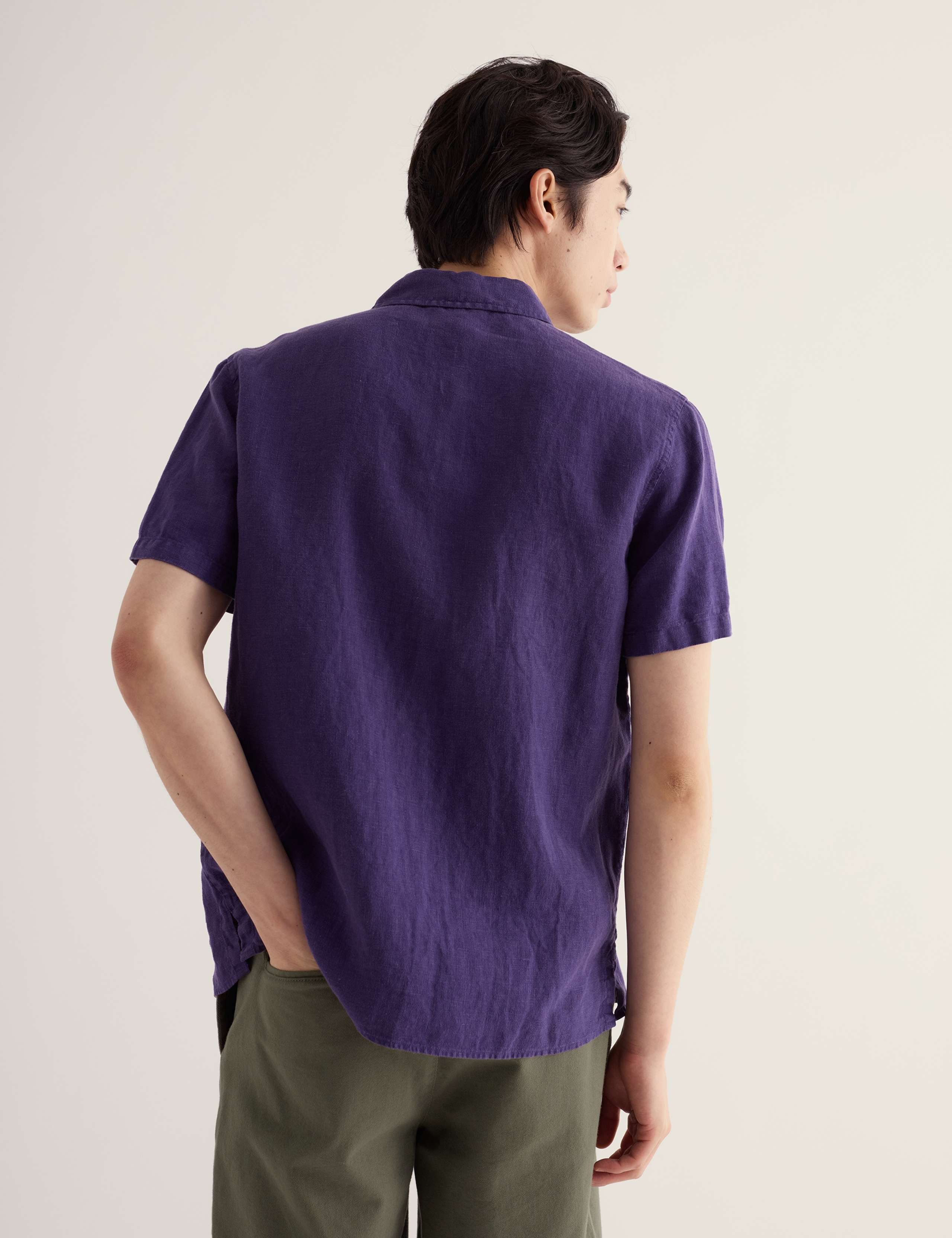 Relaxed Fit Pure Linen Shirt 4 of 5