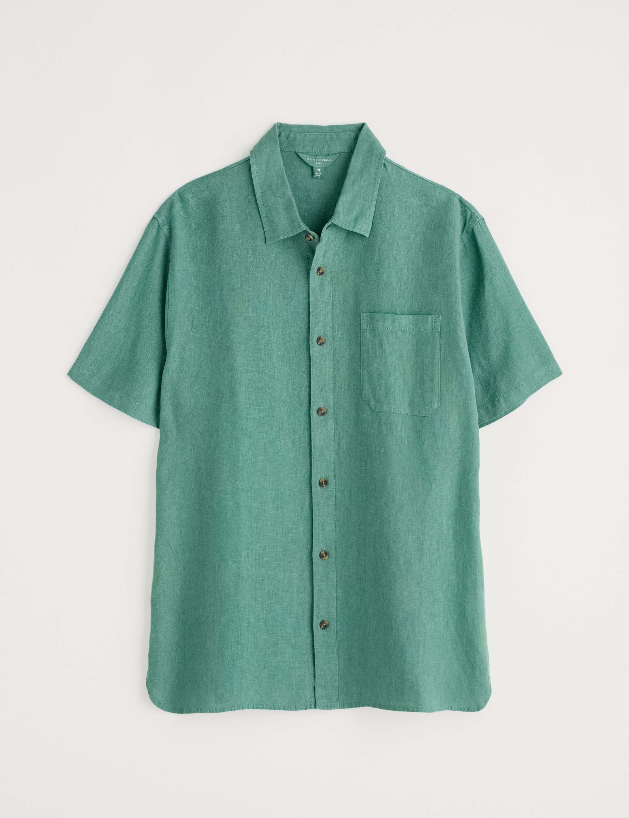 Relaxed Fit Pure Linen Shirt 2 of 4