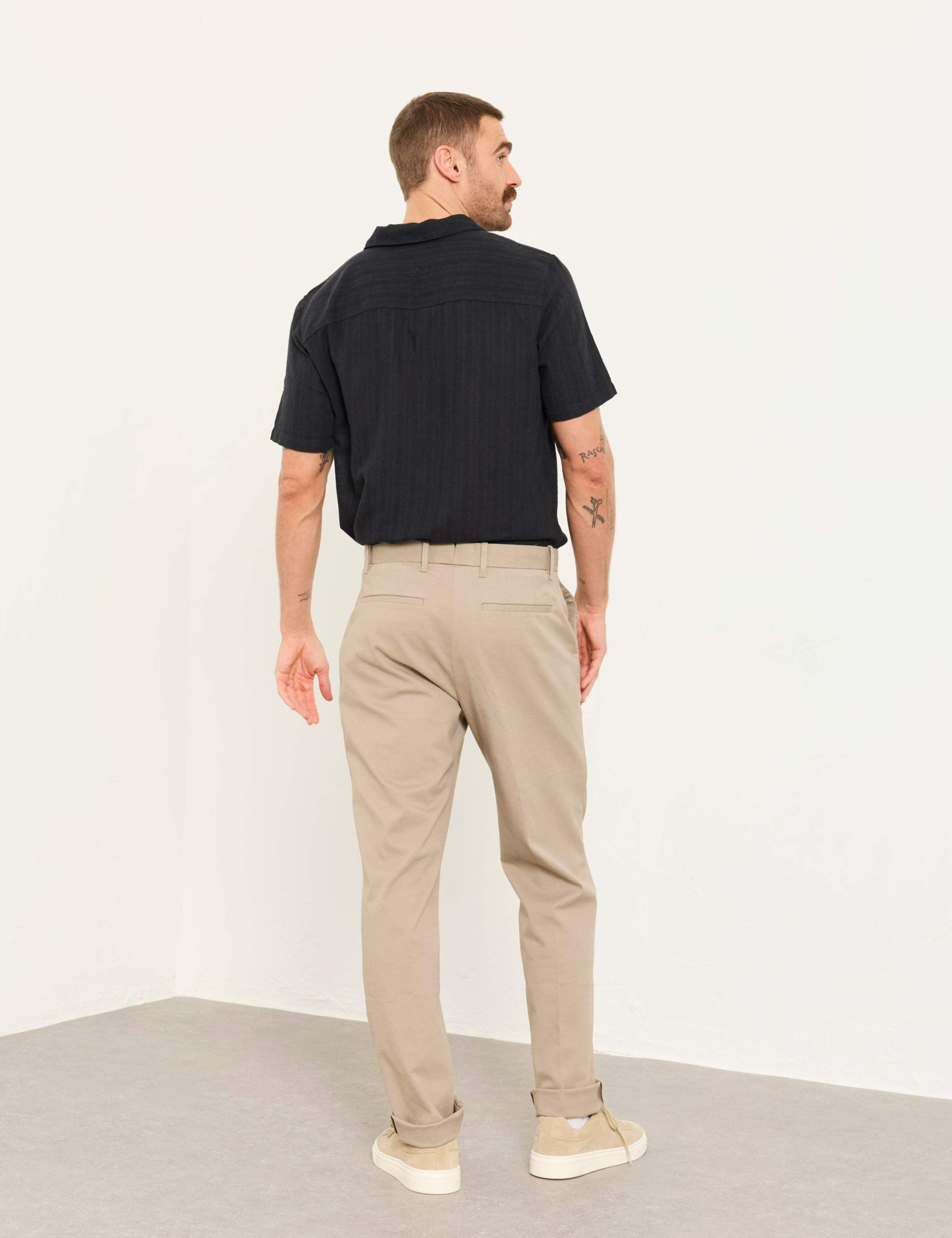 Tailored Fit Pique Chinos 3 of 6