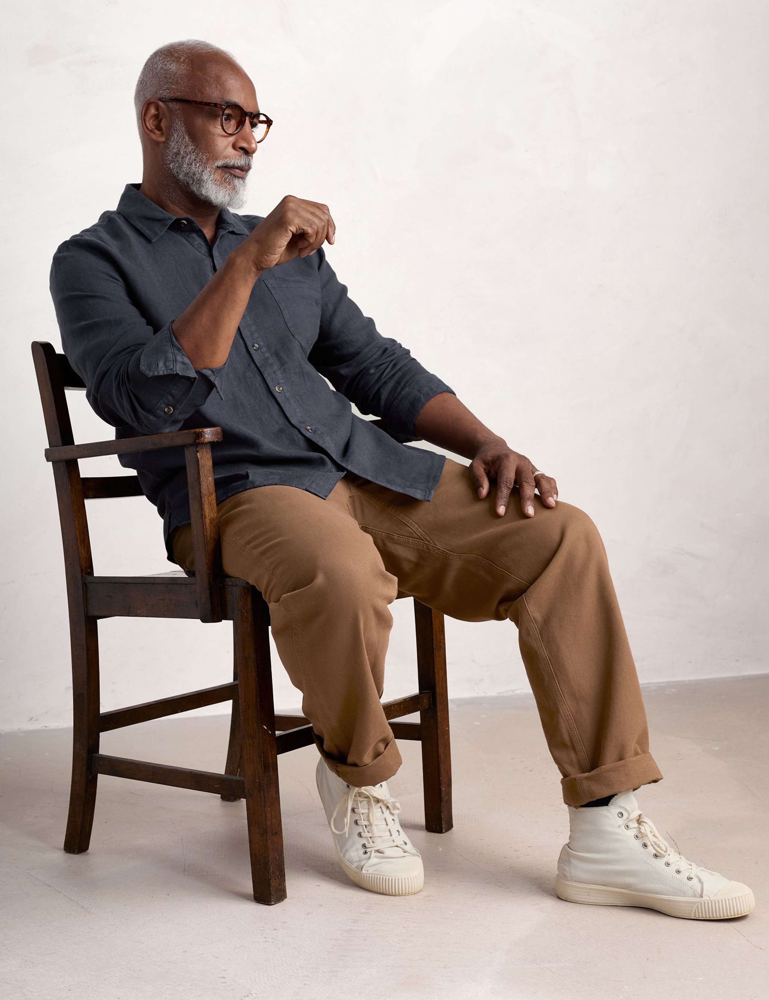 Regular Fit Pure Linen Shirt 3 of 5