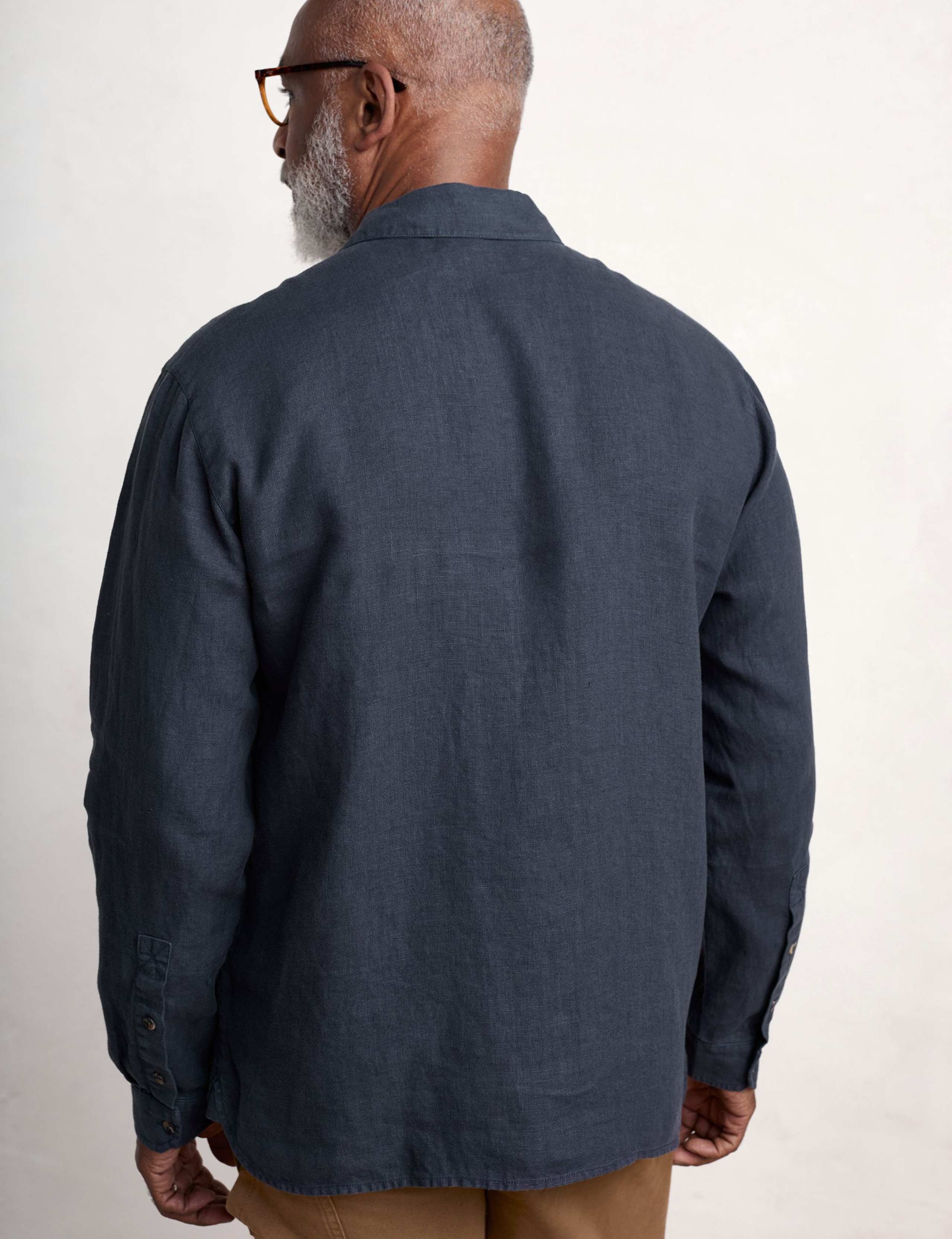Regular Fit Pure Linen Shirt 4 of 5
