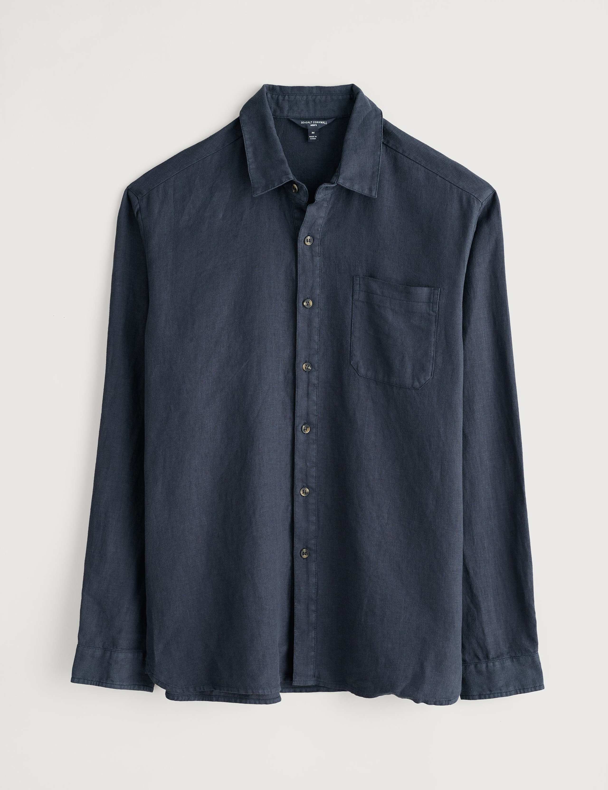 Regular Fit Pure Linen Shirt 2 of 5