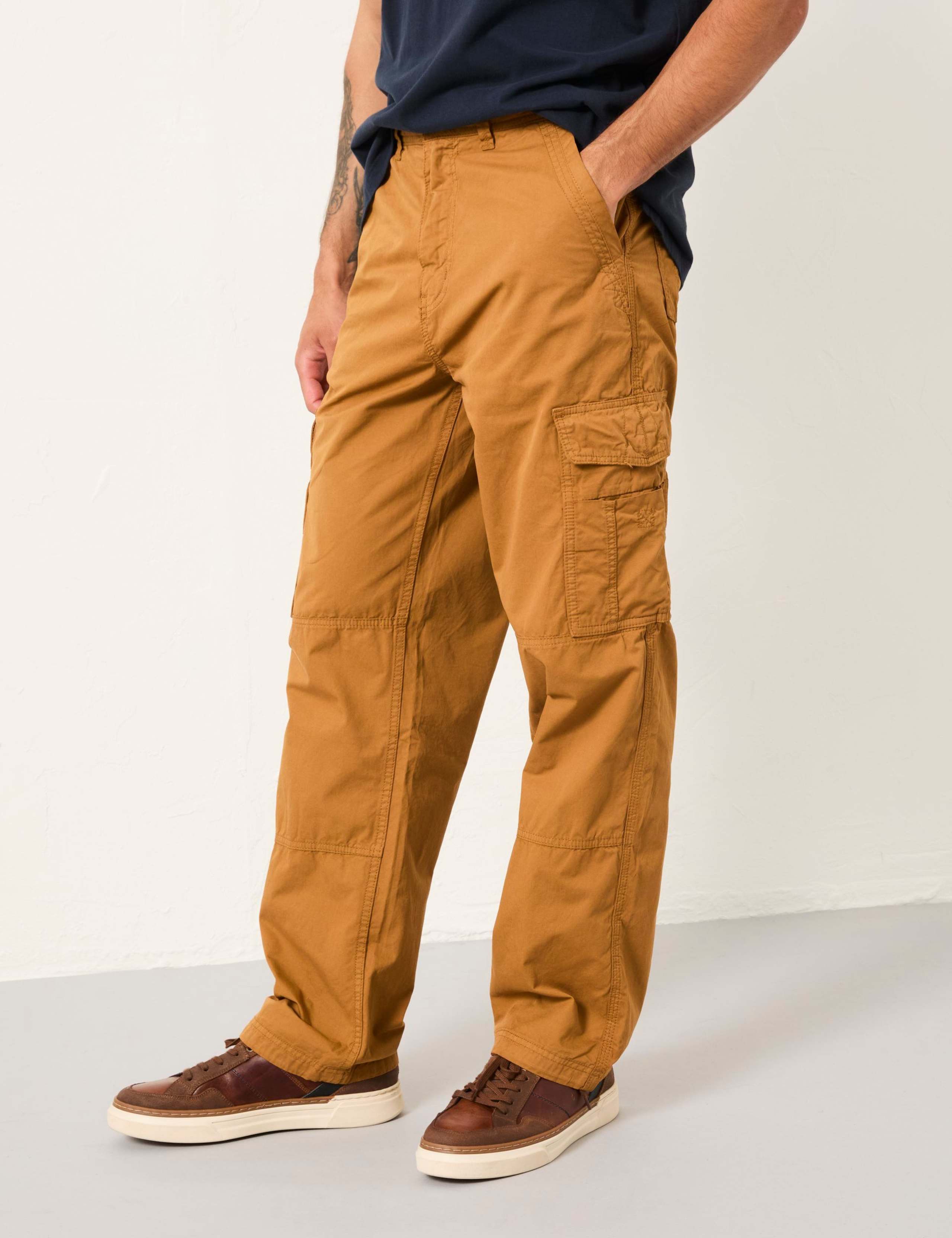 Relaxed Fit Pure Cotton Cargo Trousers 5 of 6