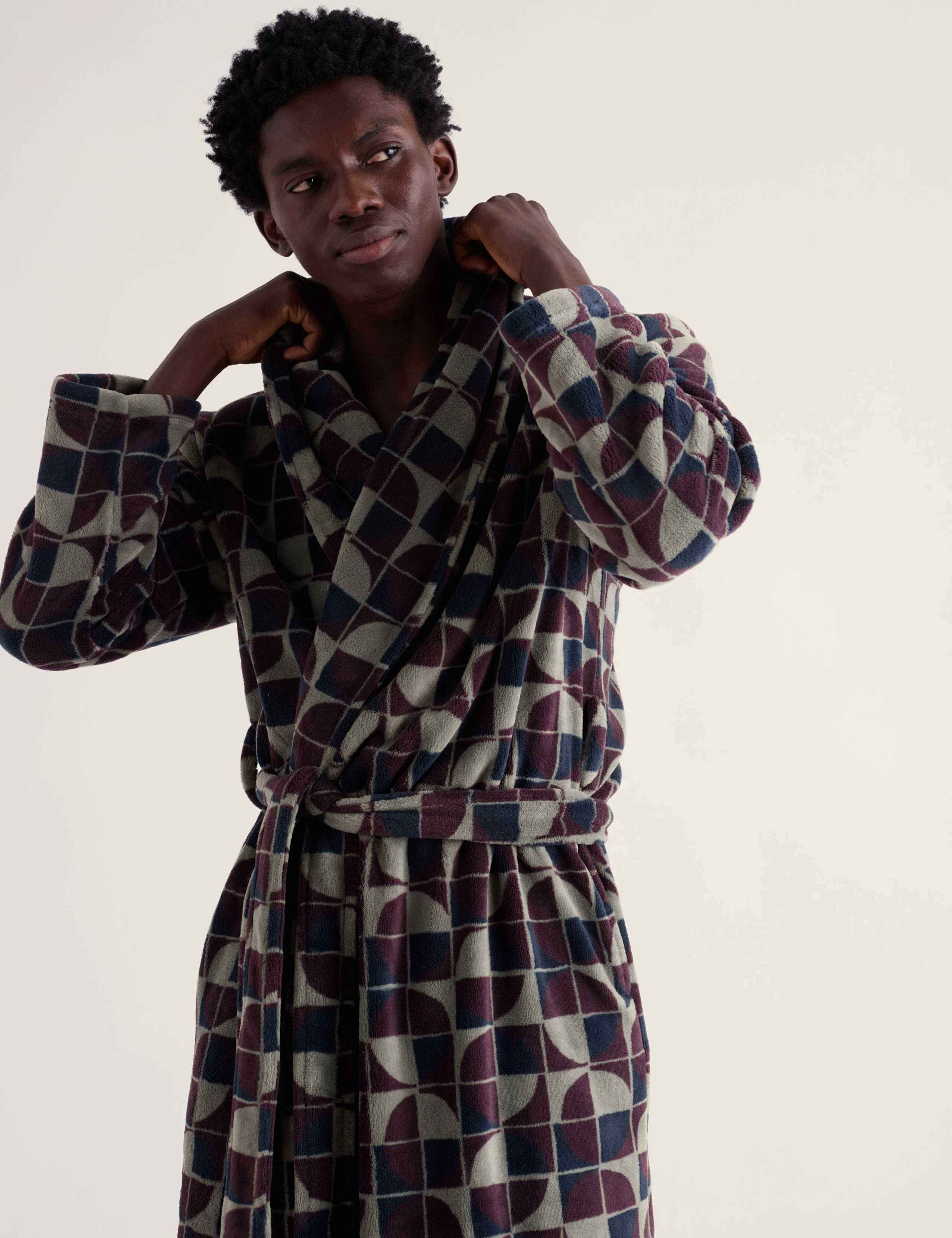 Printed Dressing Gown 3 of 5