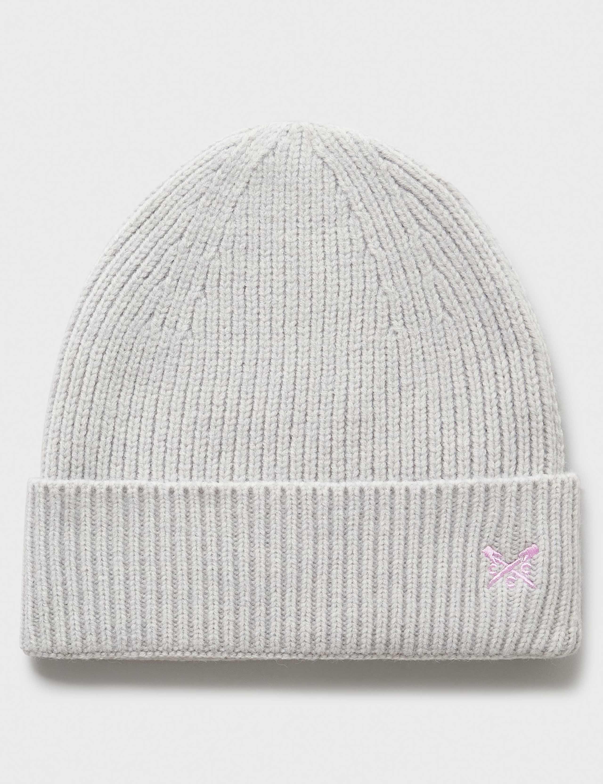 Knitted Textured Beanie Hat 2 of 2