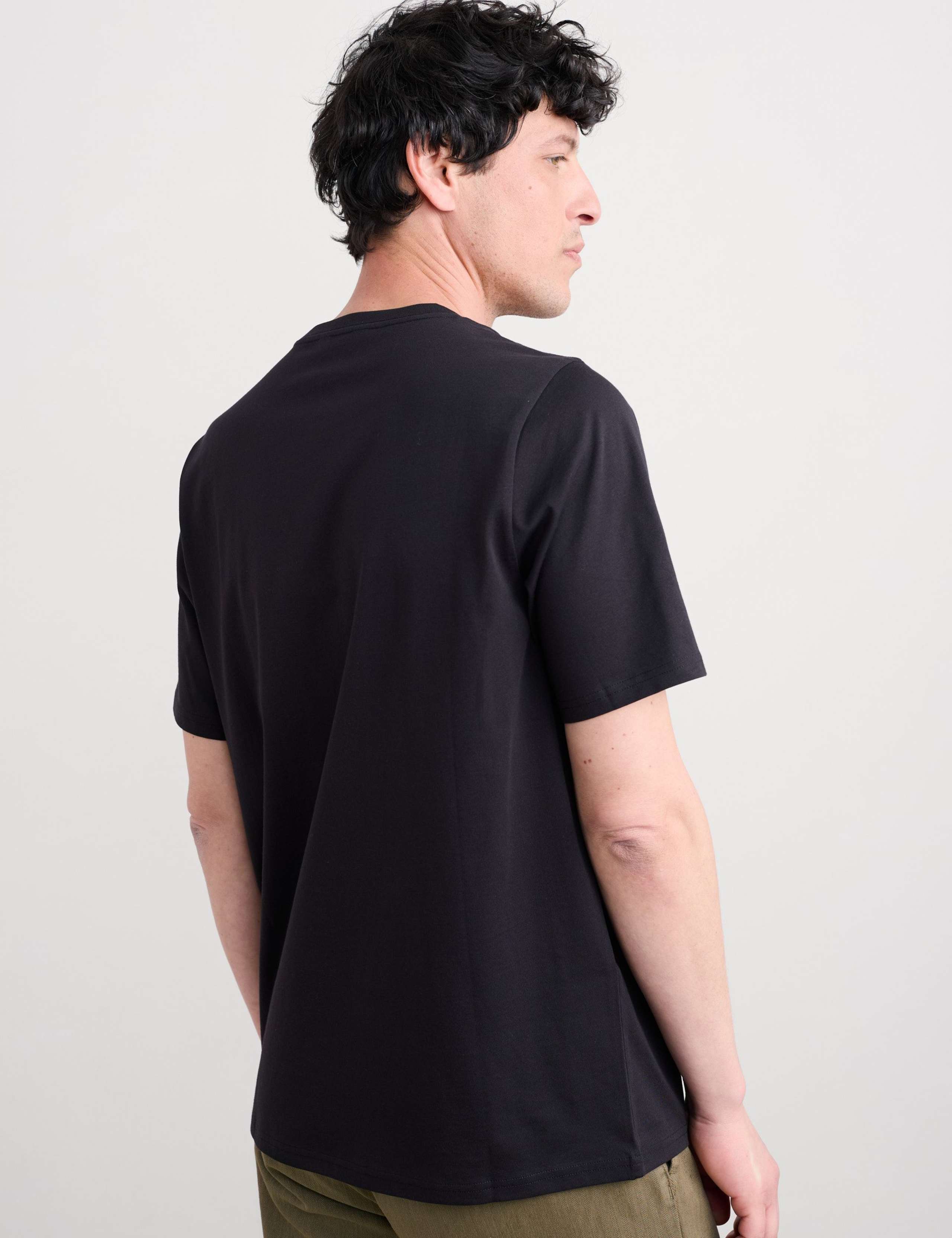 Pure Cotton Boat Print T-Shirt 4 of 5