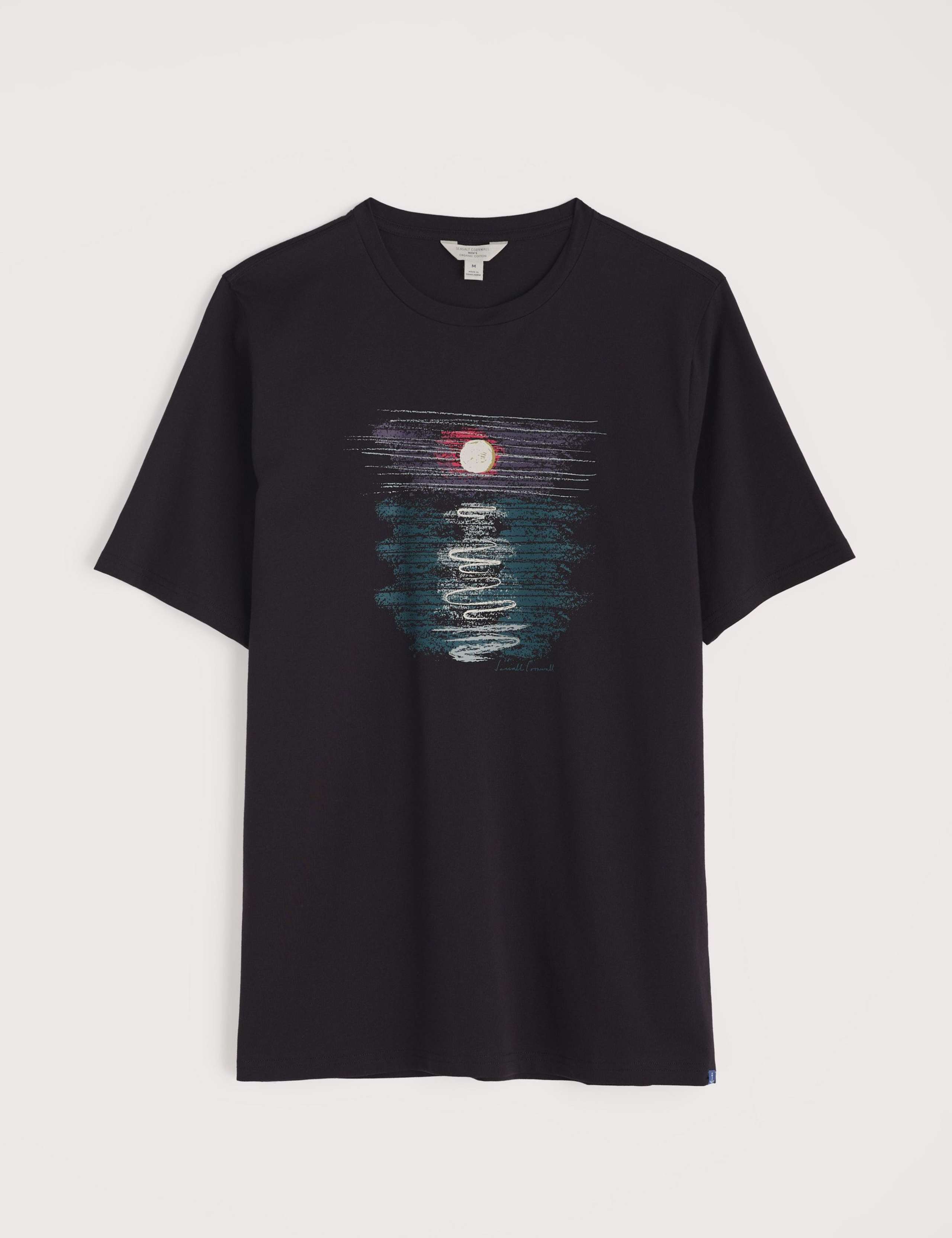 Pure Cotton Boat Print T-Shirt 2 of 5