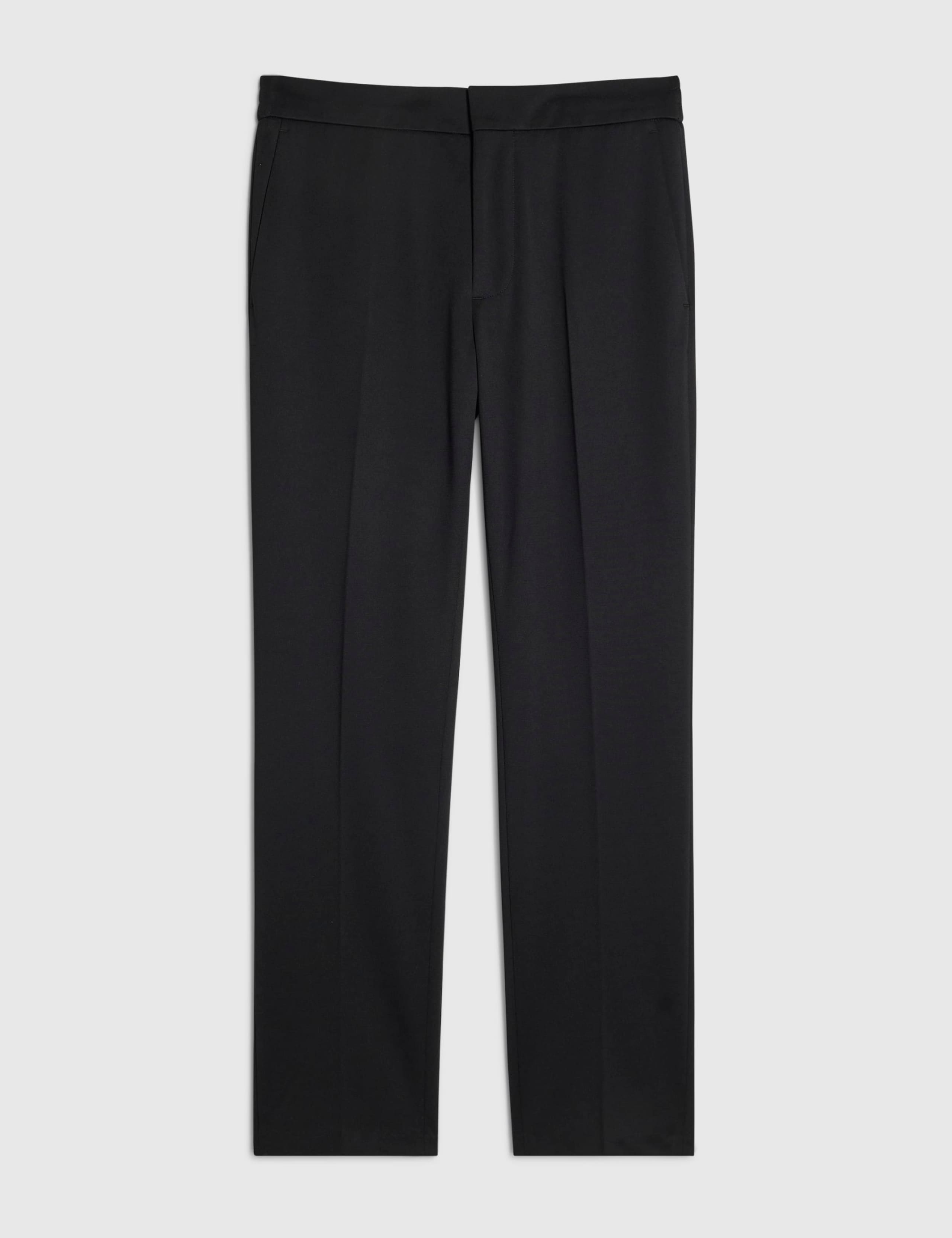 Slim Fit Textured Stretch Trousers 4 of 5