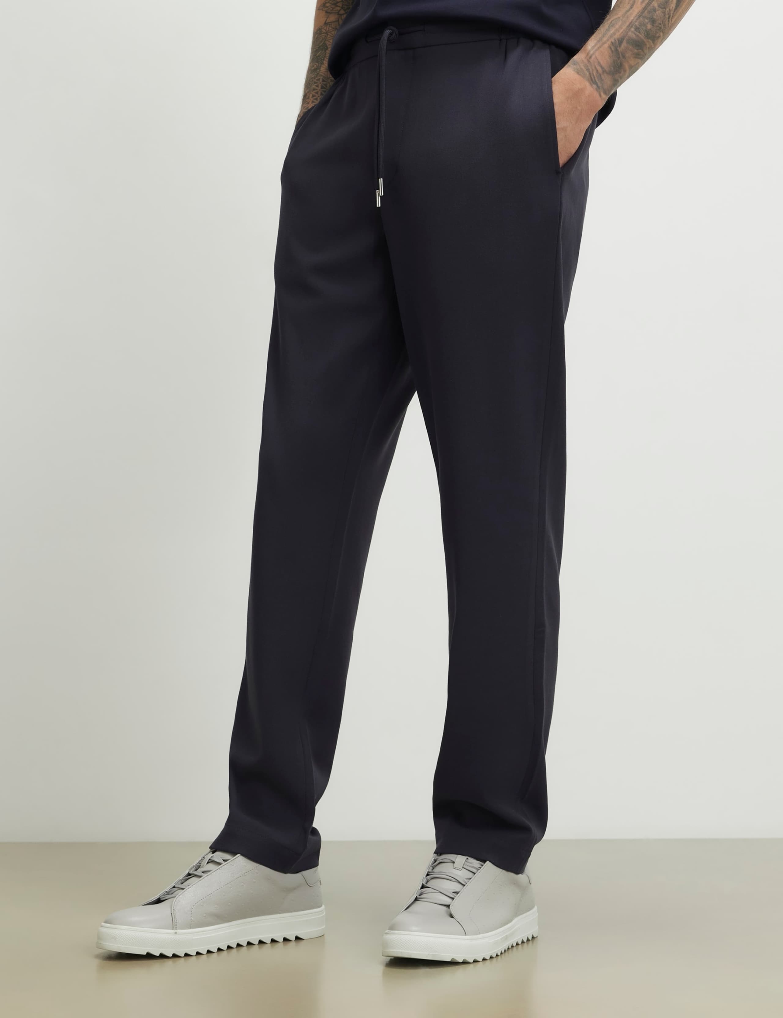 Elasticated Waist Slim Fit Joggers 1 of 6