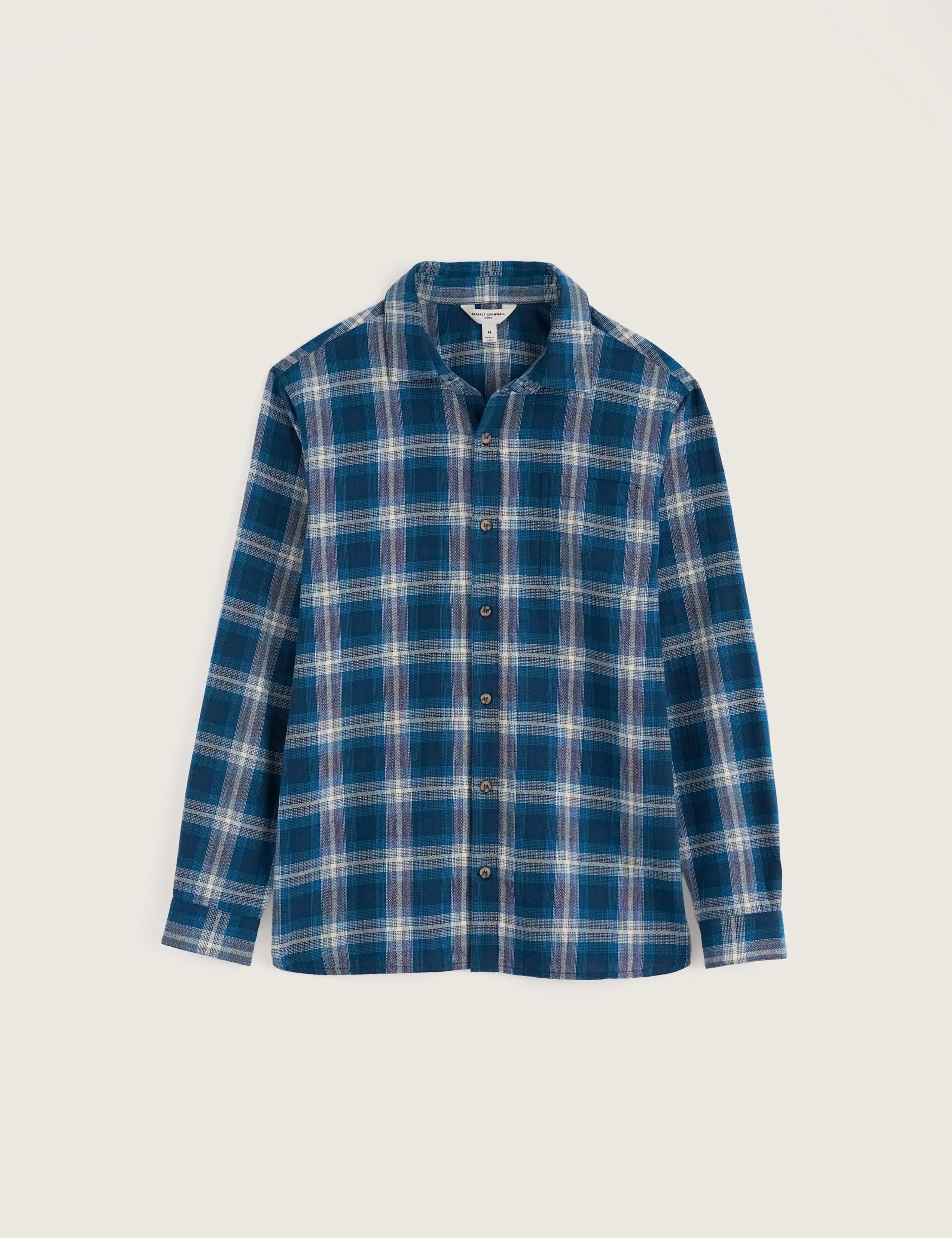 Regular Fit Brushed Cotton Checked Flannel 2 of 5