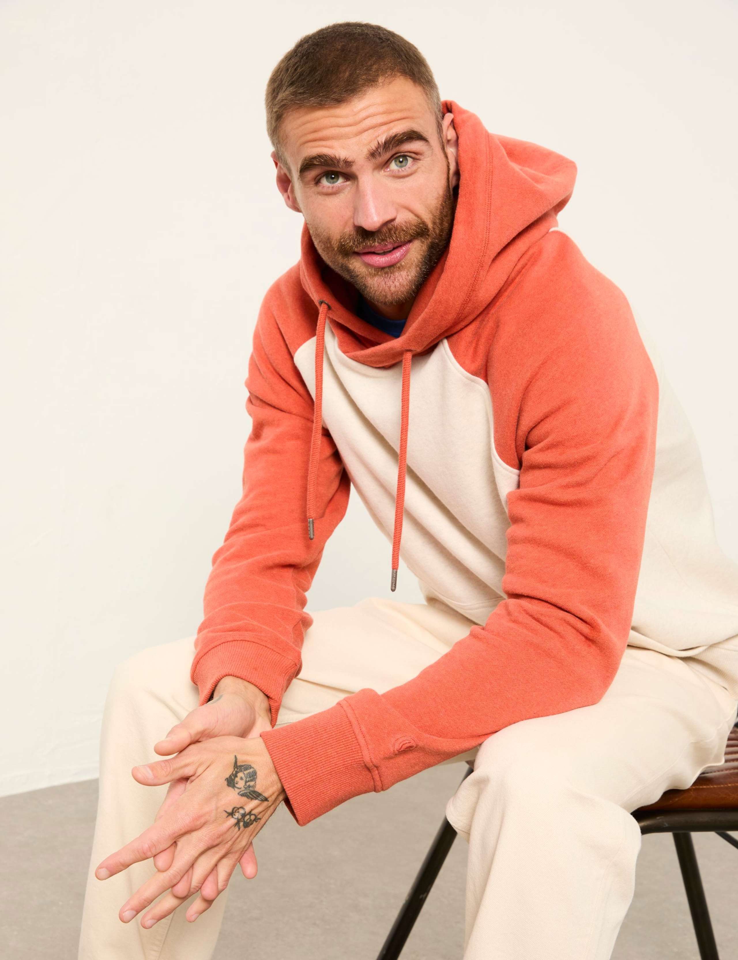 Colour Block Raglan Hoodie 5 of 6