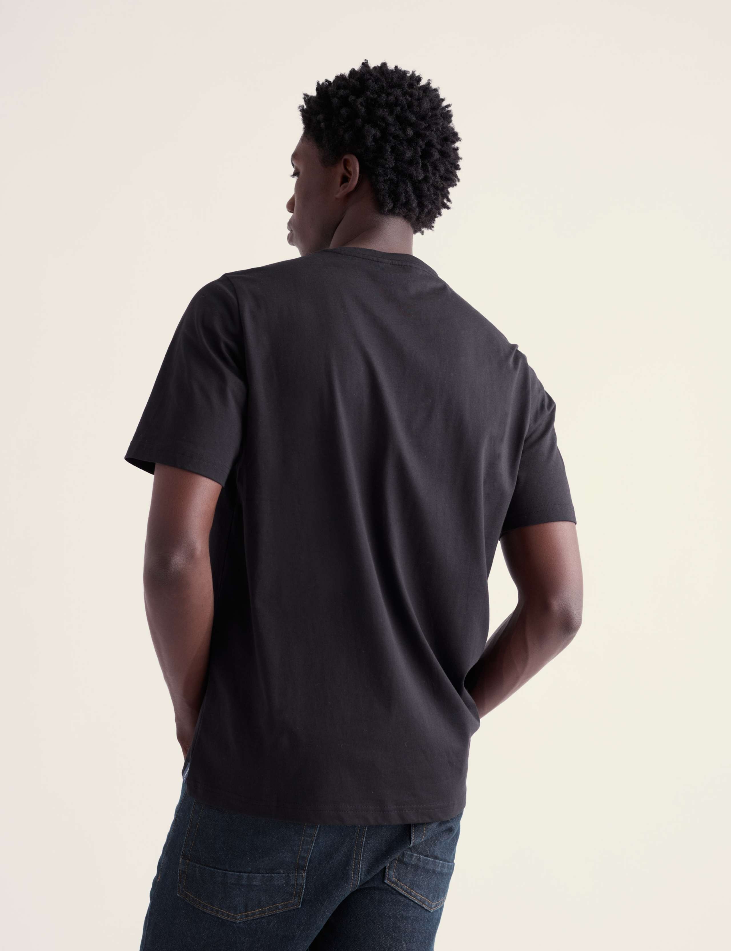 Pure Cotton Print Crew Neck Short Sleeve T-Shirt 3 of 5