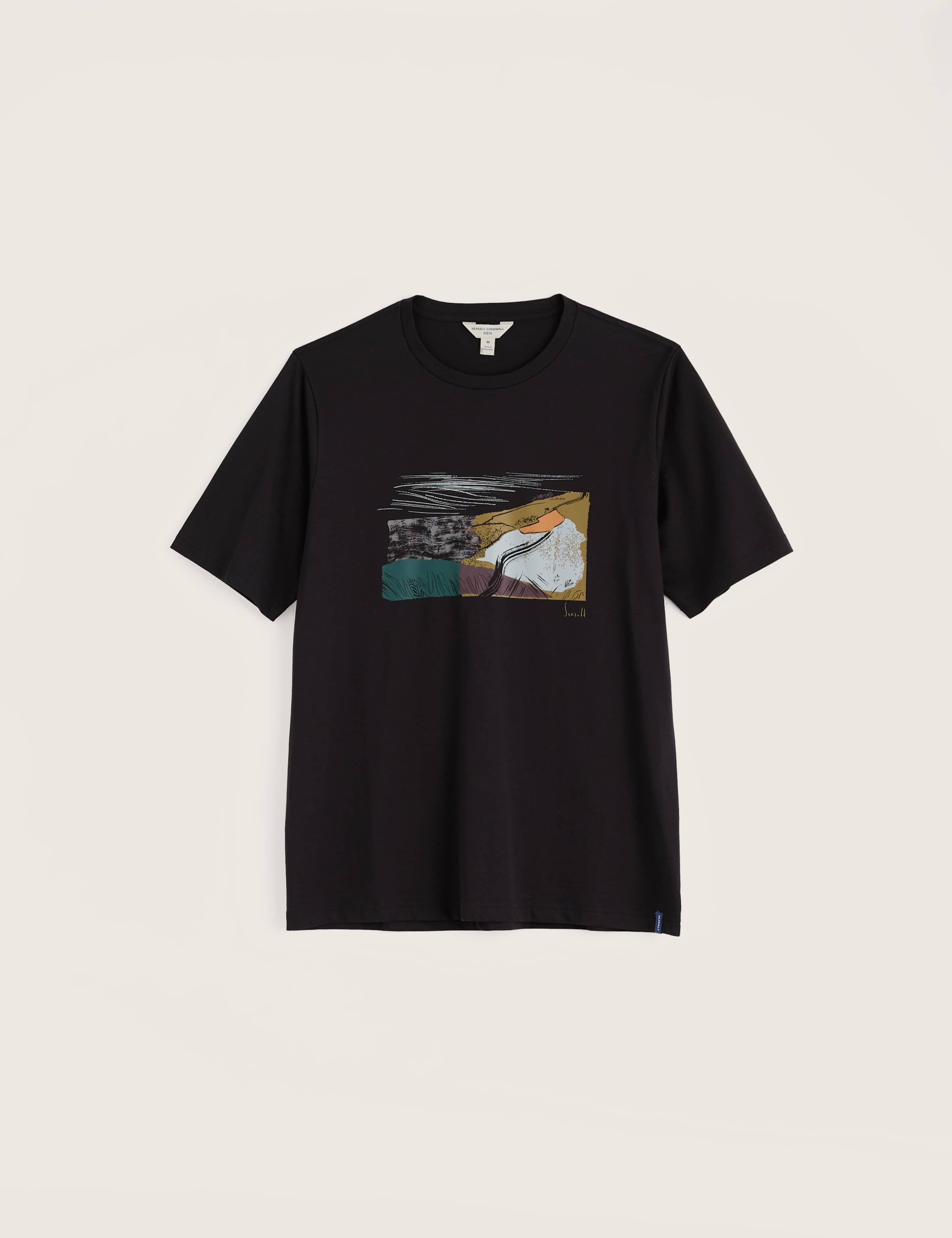 Pure Cotton Print Crew Neck Short Sleeve T-Shirt 2 of 5
