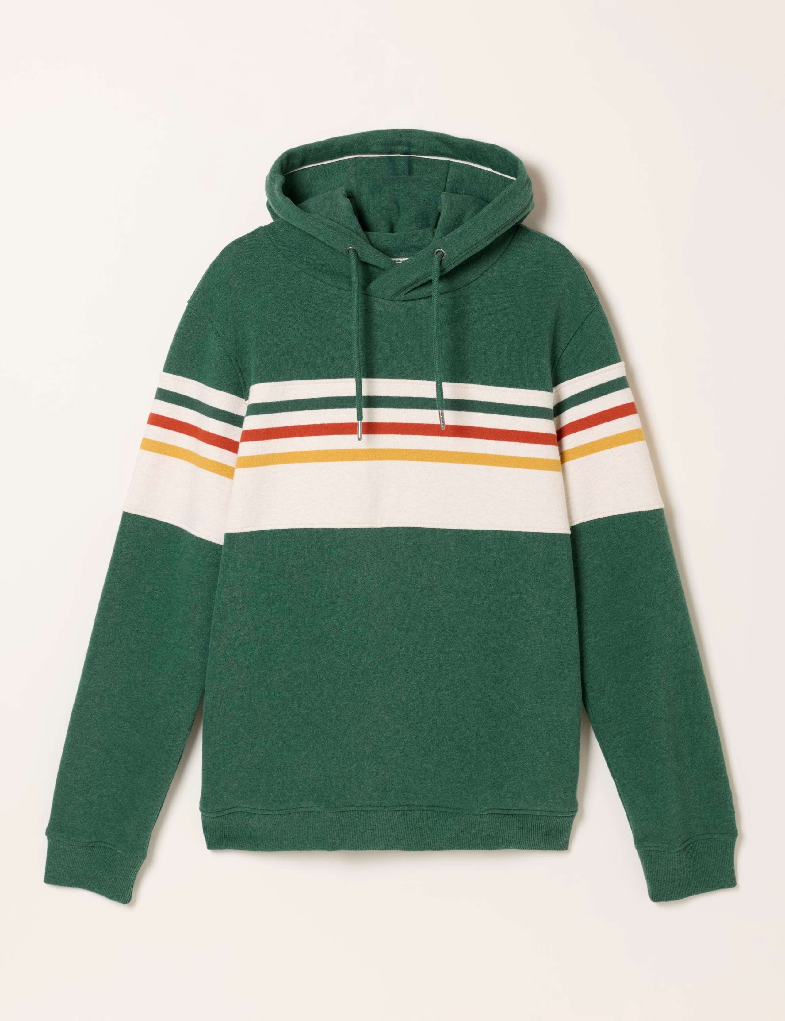 Pure Cotton Striped Hoodie 2 of 6