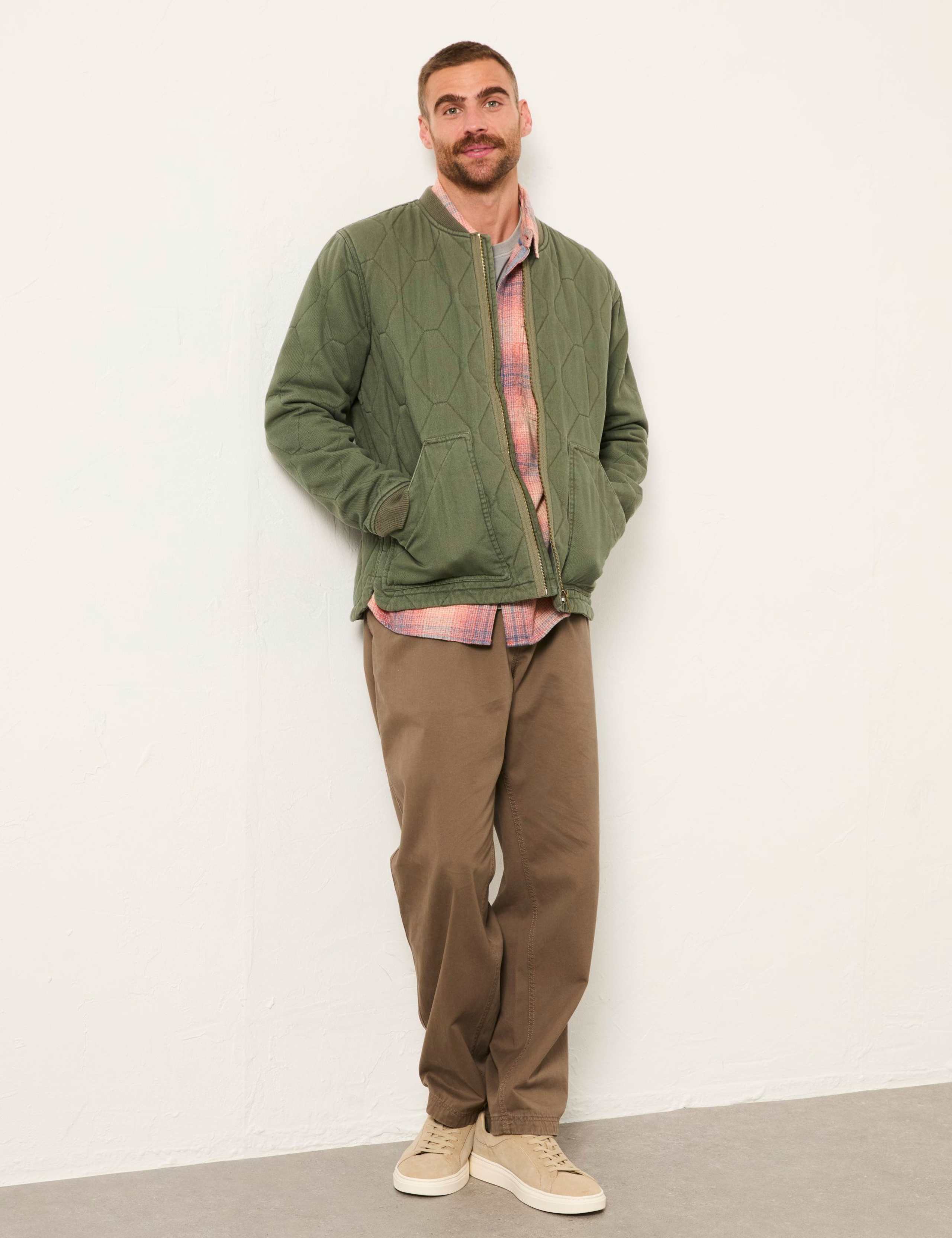 Pure Cotton Padded Quilted Jacket 3 of 6