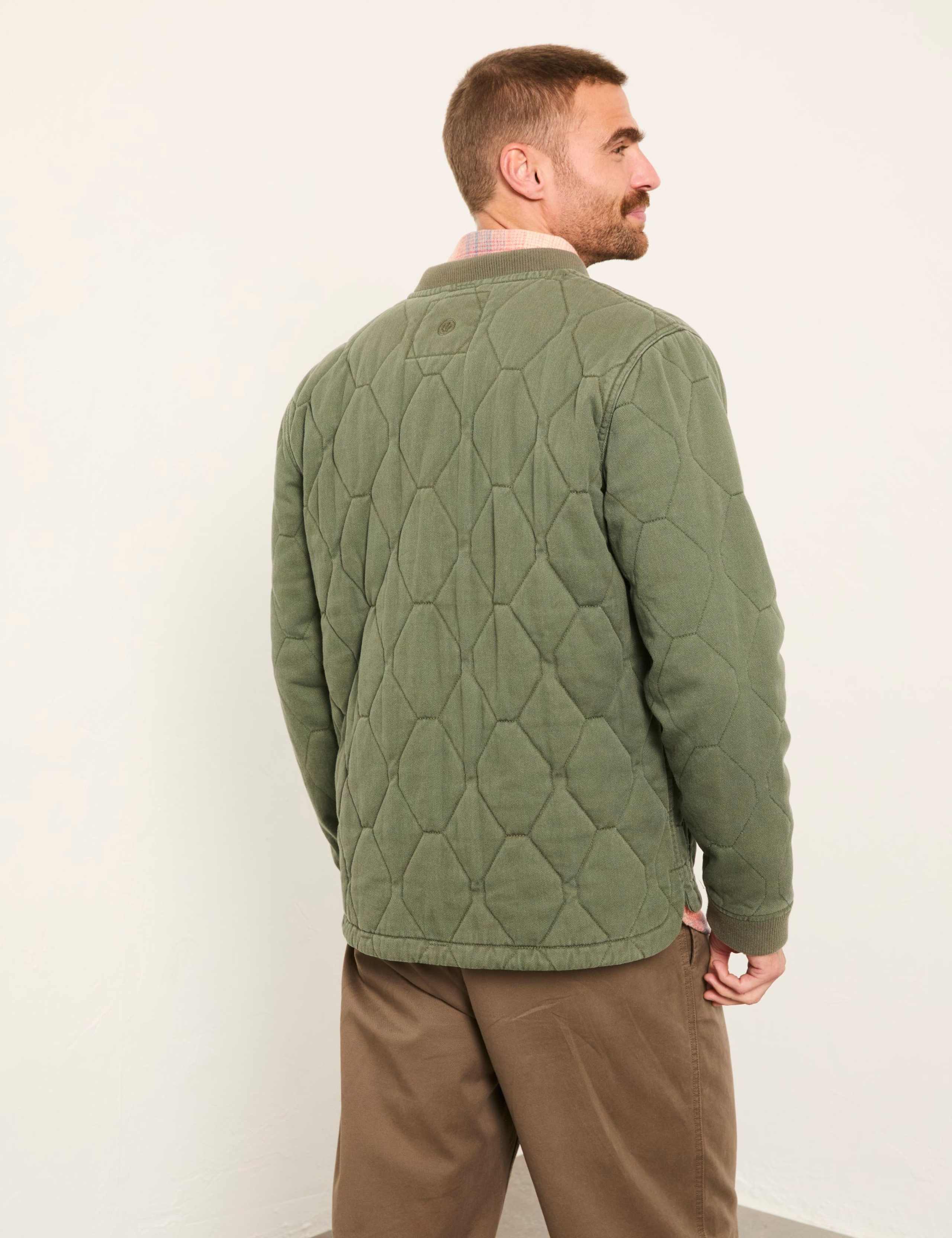Pure Cotton Padded Quilted Jacket 6 of 6