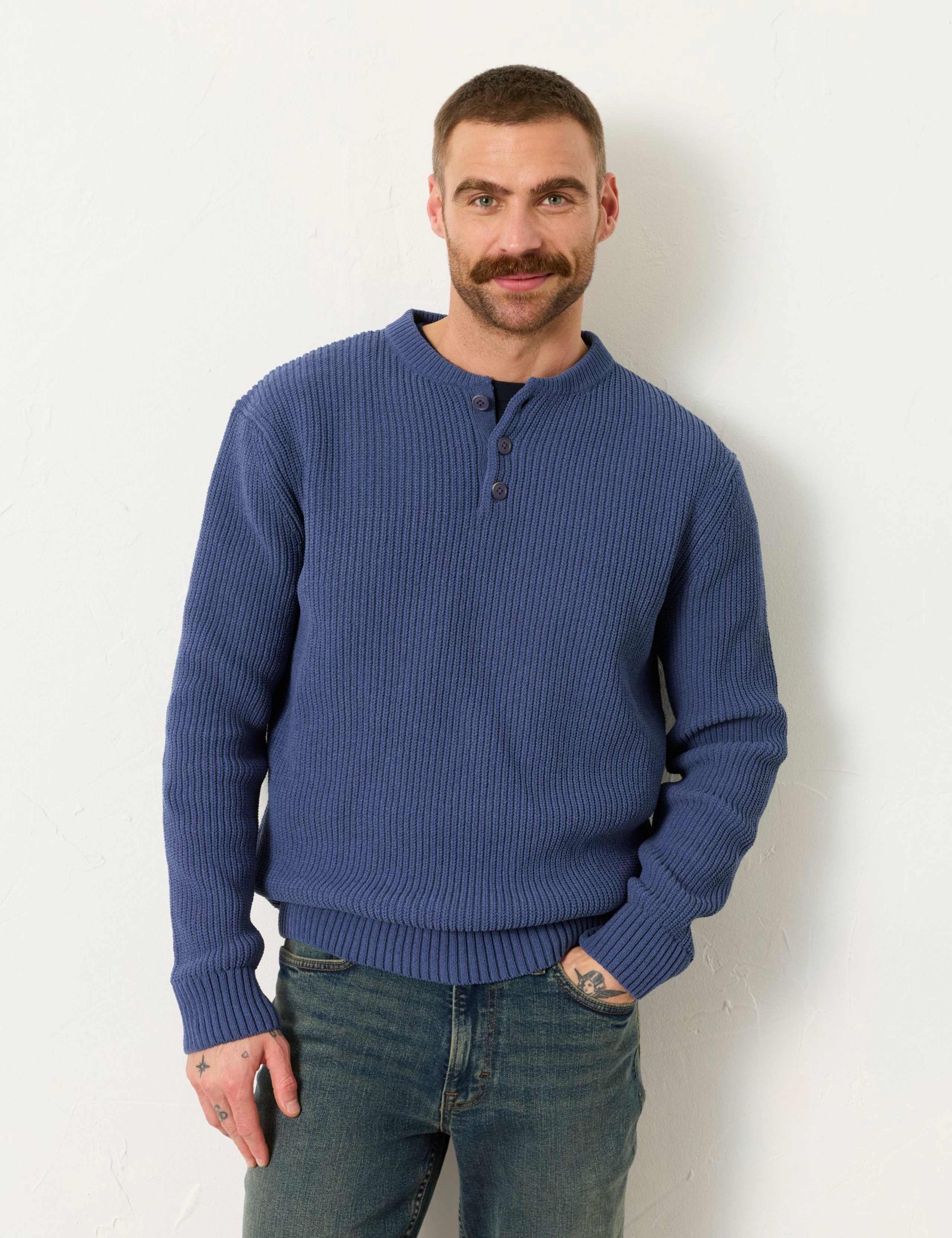 Ribbed Crew Neck Jumper 3 of 5