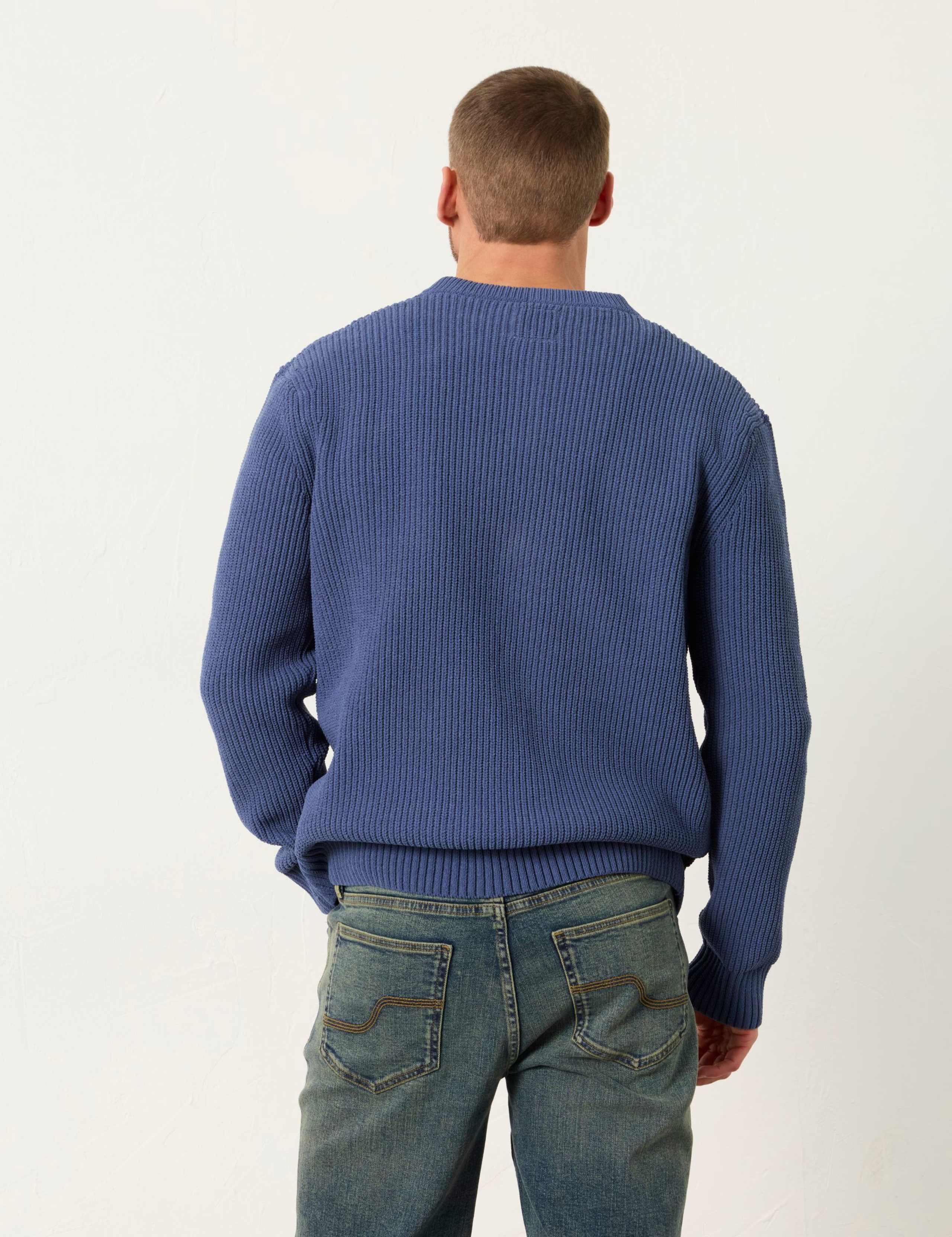 Ribbed Crew Neck Jumper 4 of 5