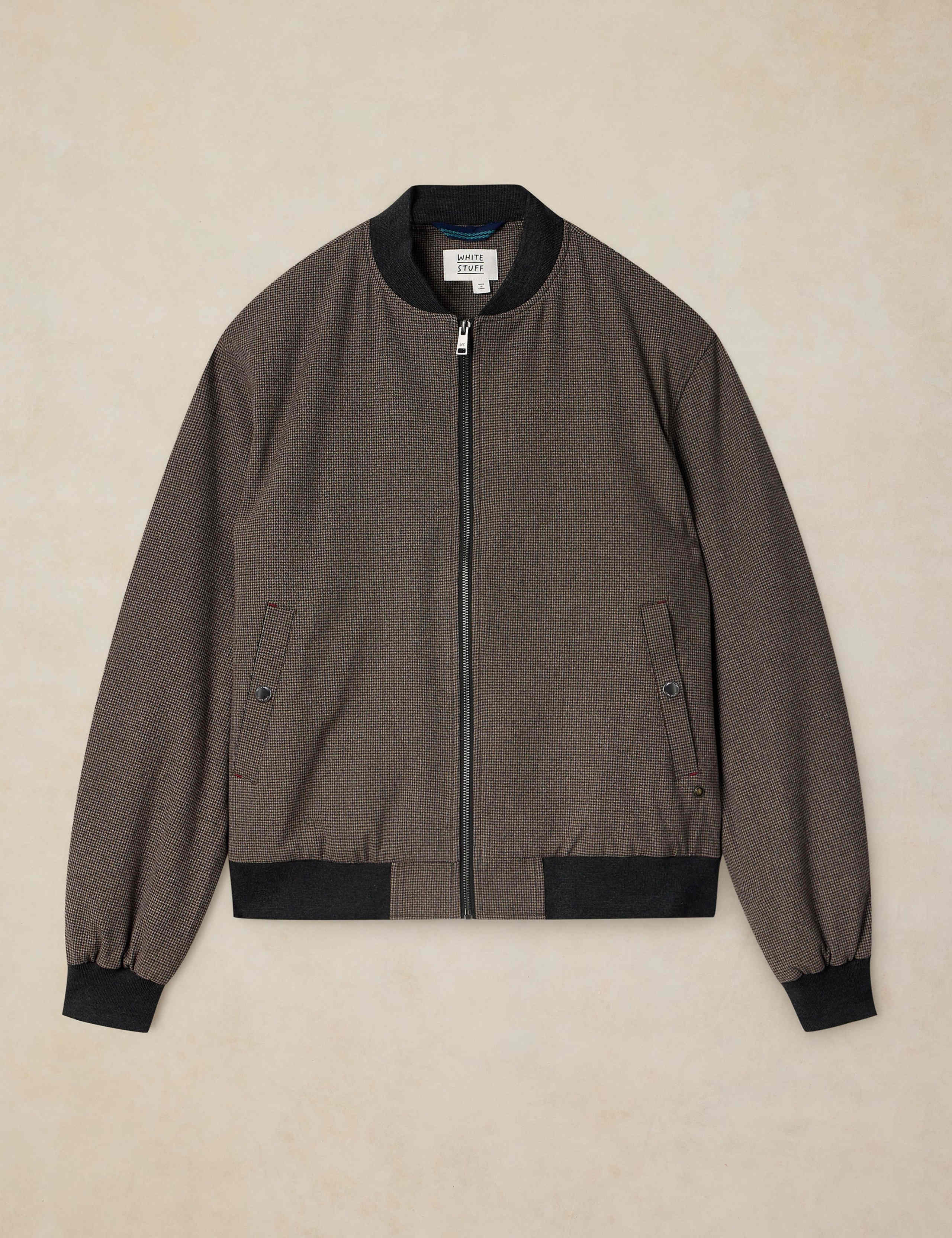 Tweed Bomber Jacket 2 of 6