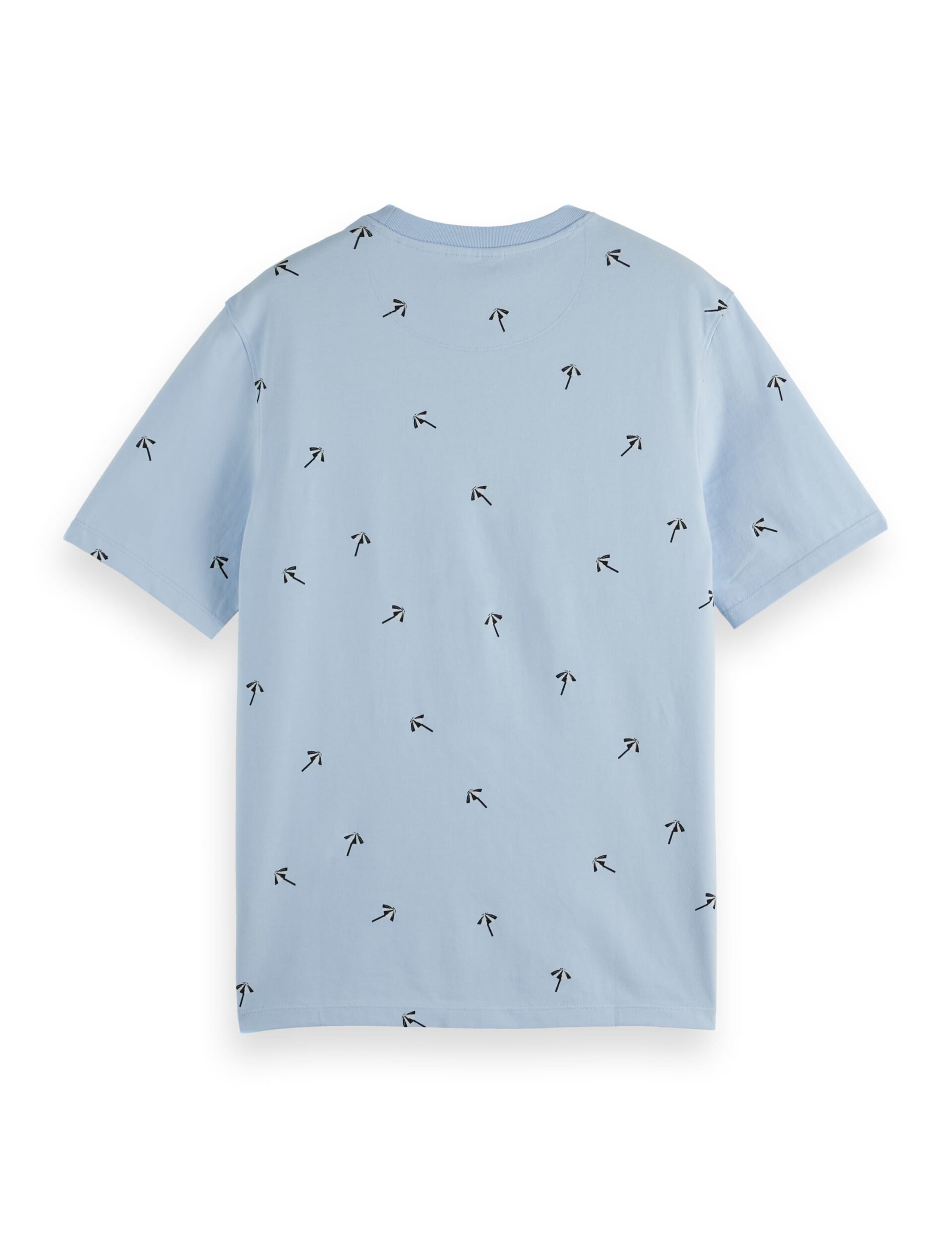 Pure Cotton Parasol Print Crew Neck T-Shirt 6 of 6