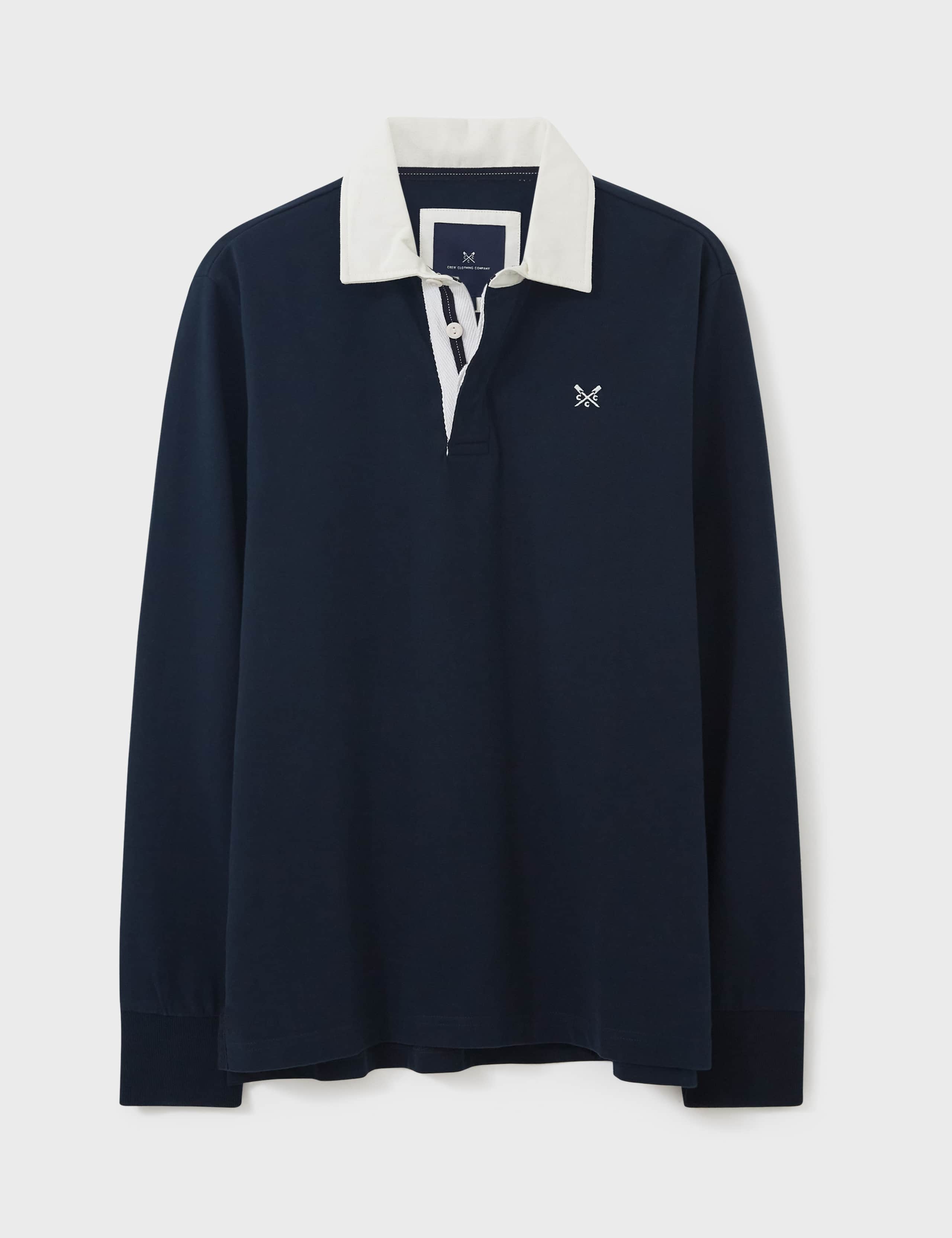 Pure Cotton Long Sleeve Rugby Shirt 2 of 4