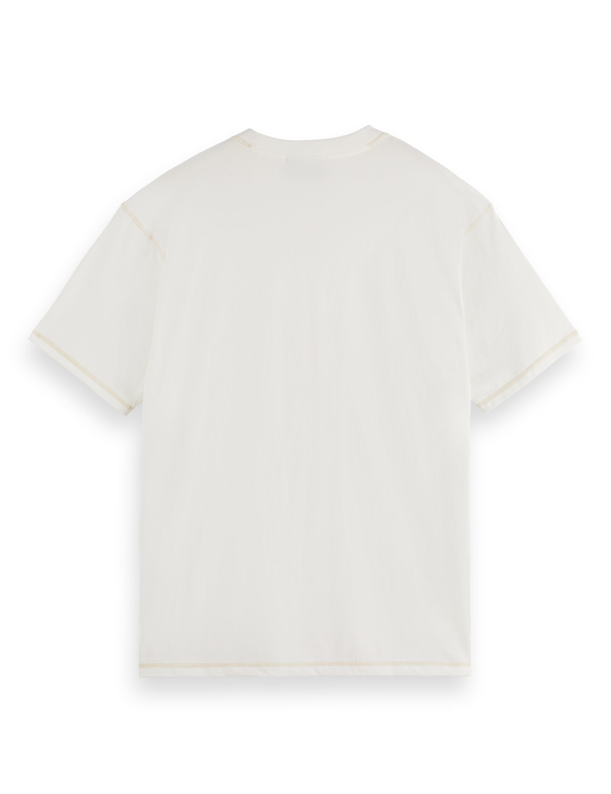 Pure Cotton Crew Neck Chest Logo T-Shirt 6 of 6