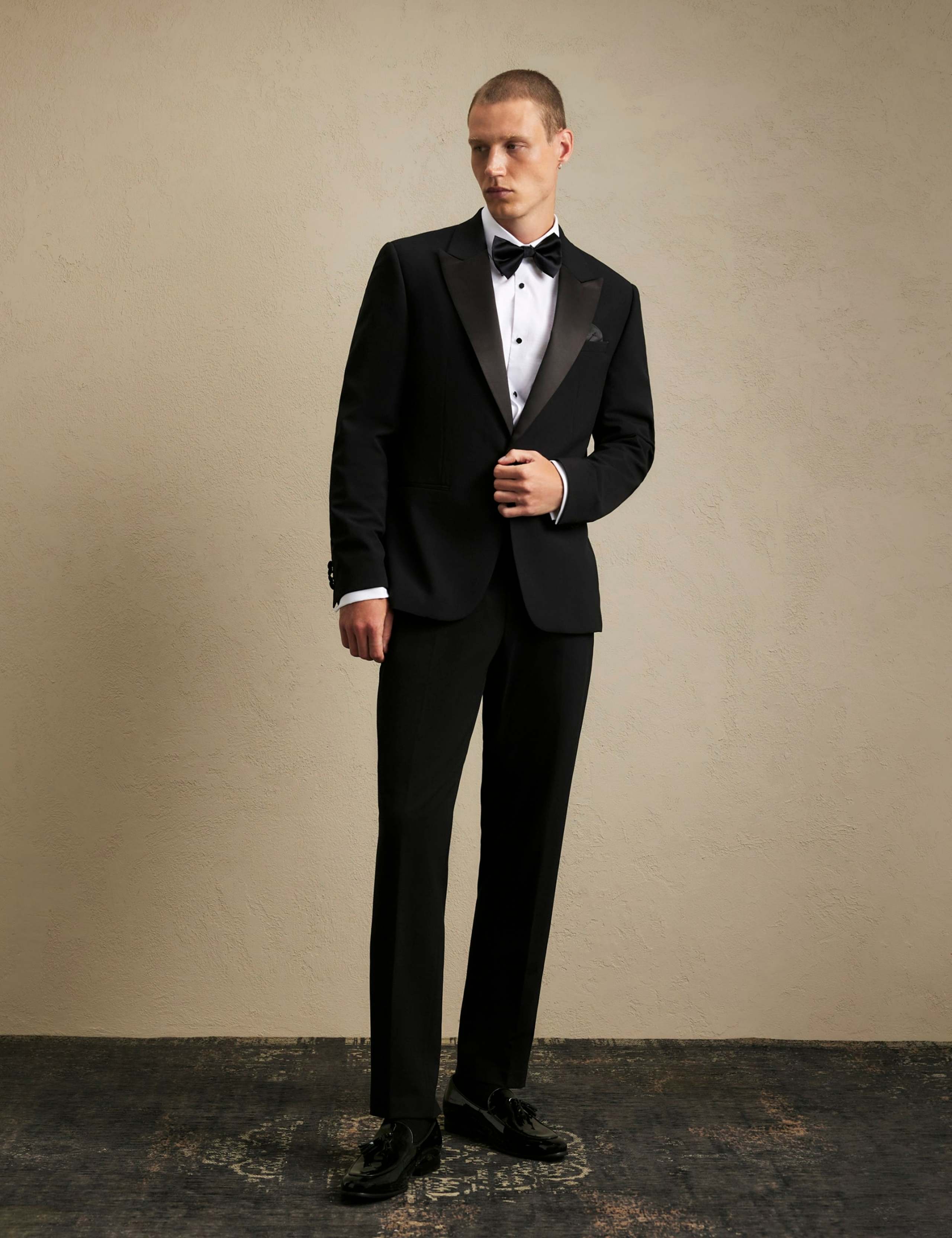 Slim Fit Single Breasted Tuxedo Jacket 2 of 6