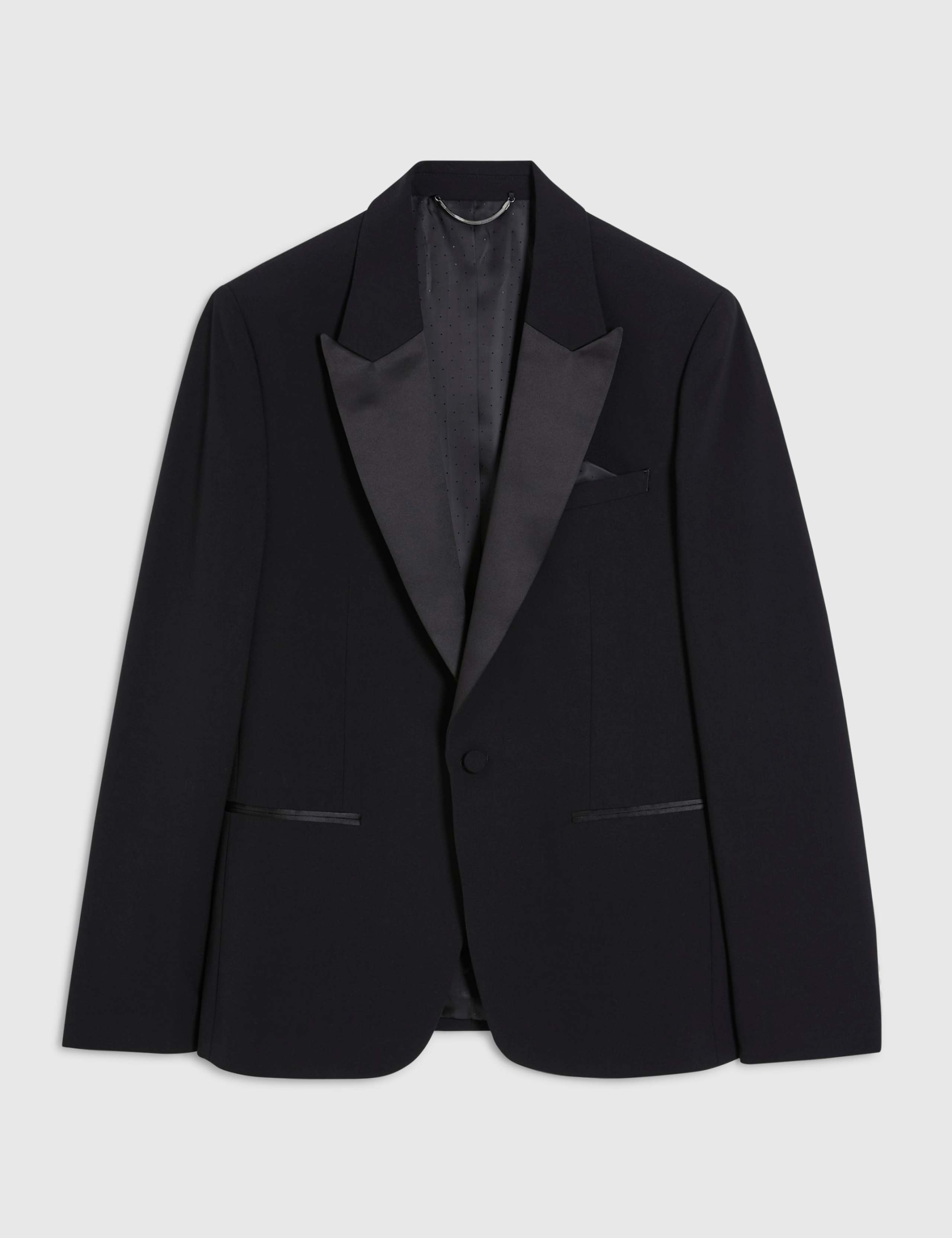 Slim Fit Single Breasted Tuxedo Jacket 6 of 6