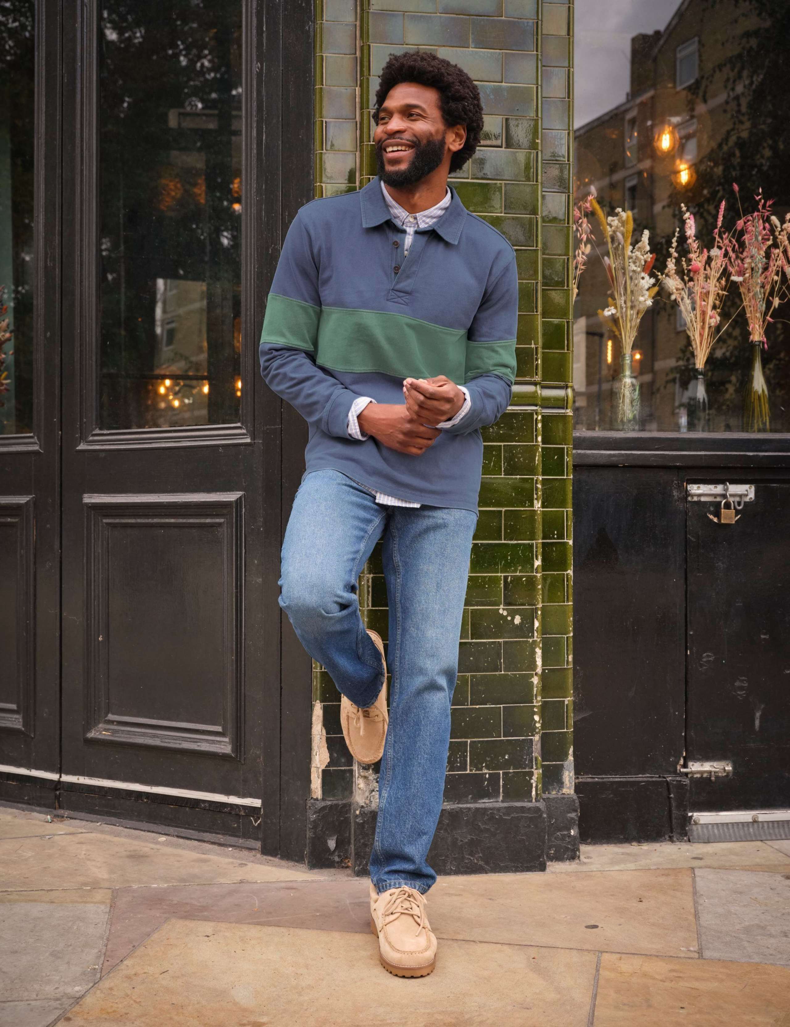 Pure Cotton Striped Rugby Shirt 5 of 7