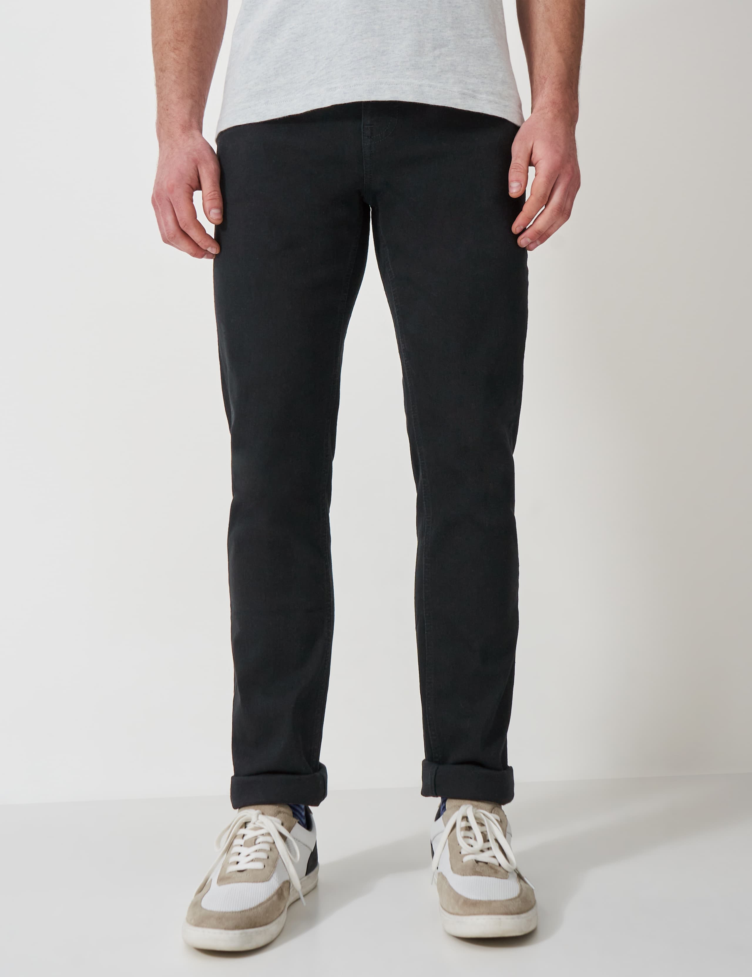 Straight Fit Denim 5 Pocket Jeans 3 of 5